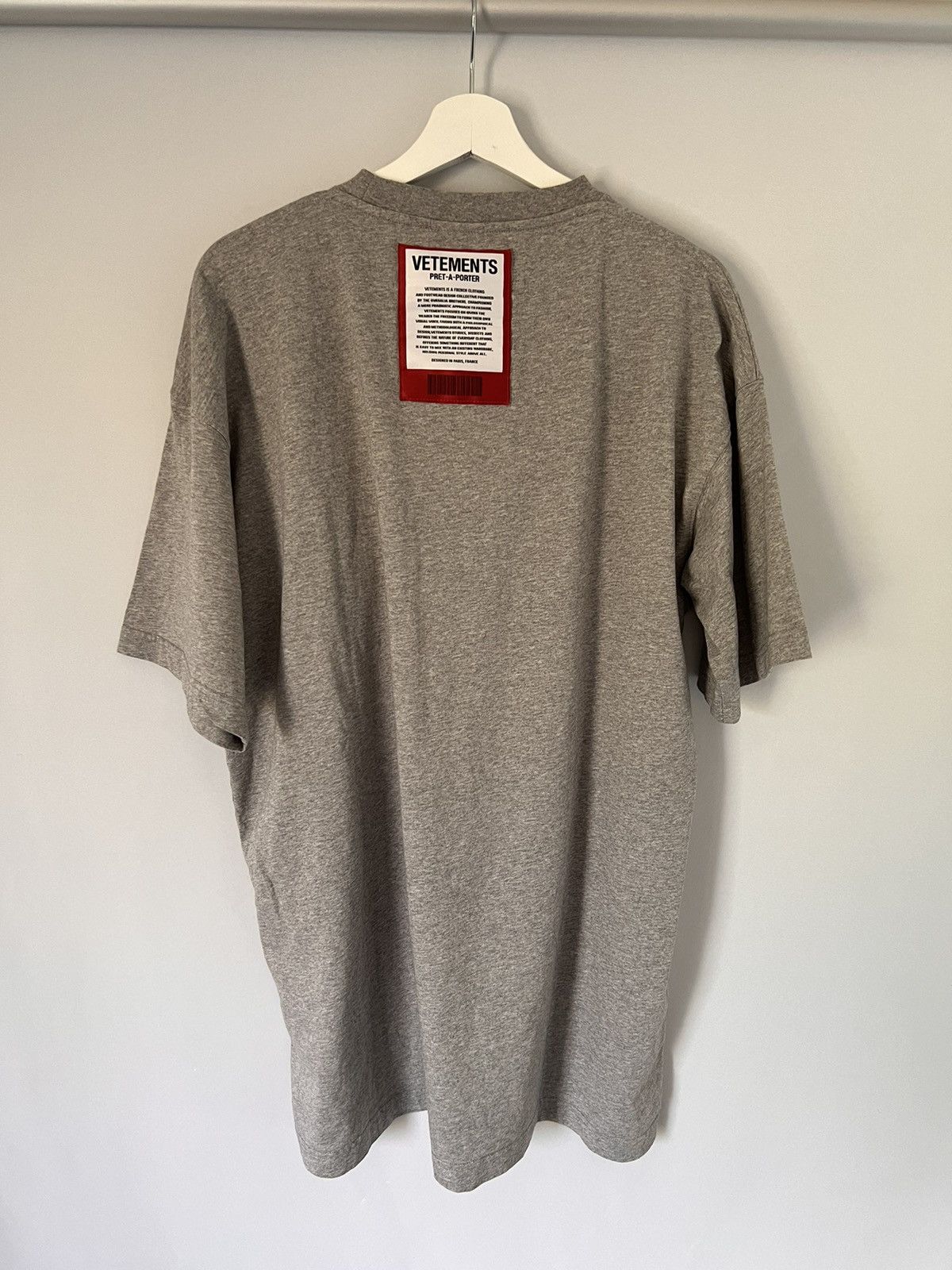 Vetements Vetements Logo Patches Oversized Tshirt Size US S / EU 44-46 / 1 - 2 Thumbnail