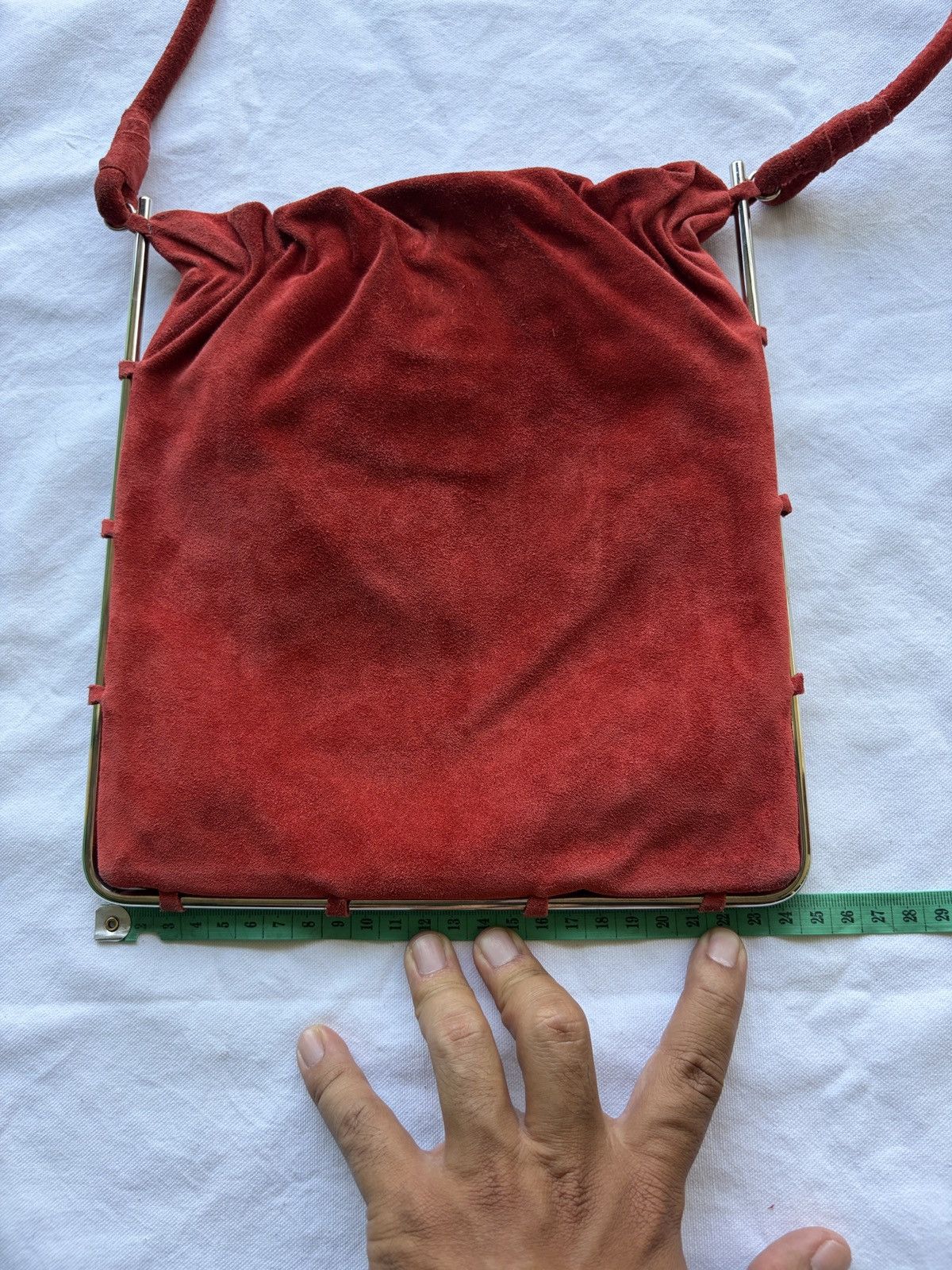 Maison Margiela Margiela suede bag Size ONE SIZE - 24 Thumbnail