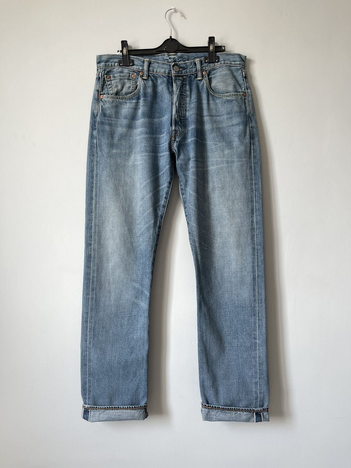 Levi's 501 Selvedge Denim Straight Jeans