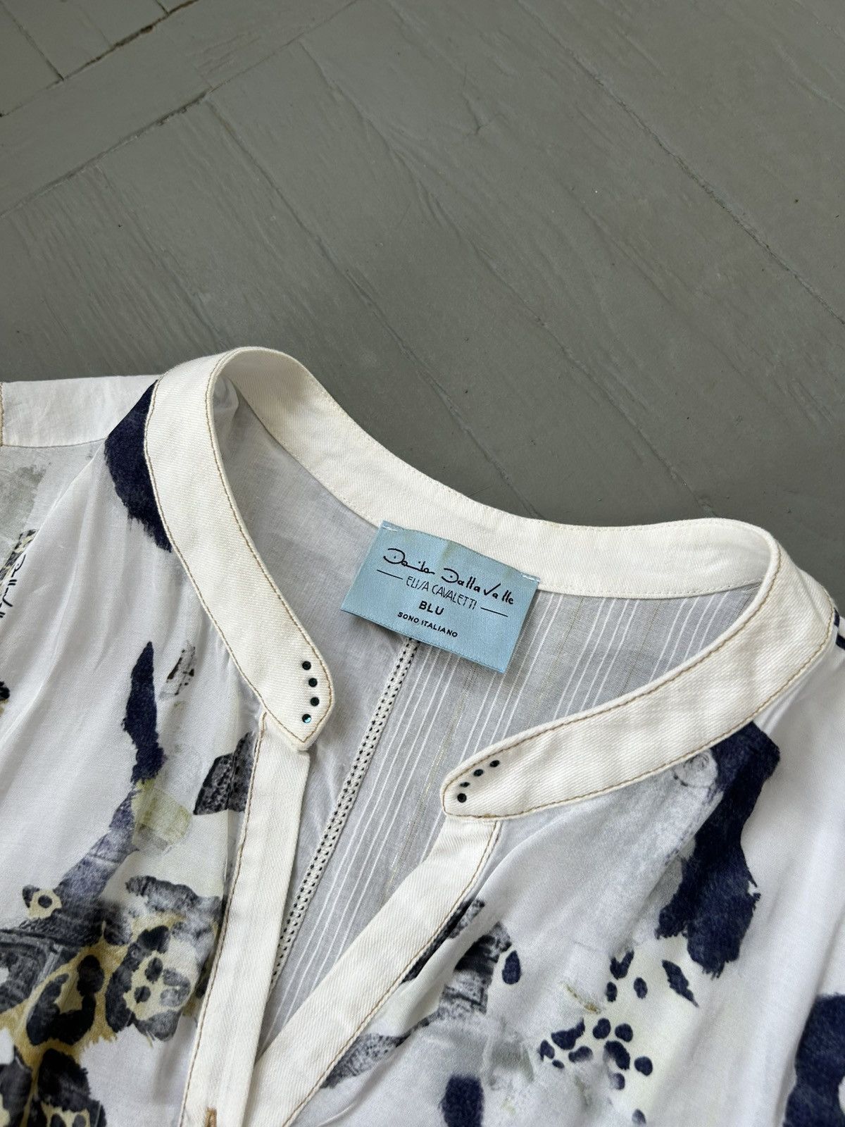 Elisa Cavaletti Elisa Cavaletti viscose blouse tank top Size M / US 6-8 / IT 42-44 - 5 Thumbnail