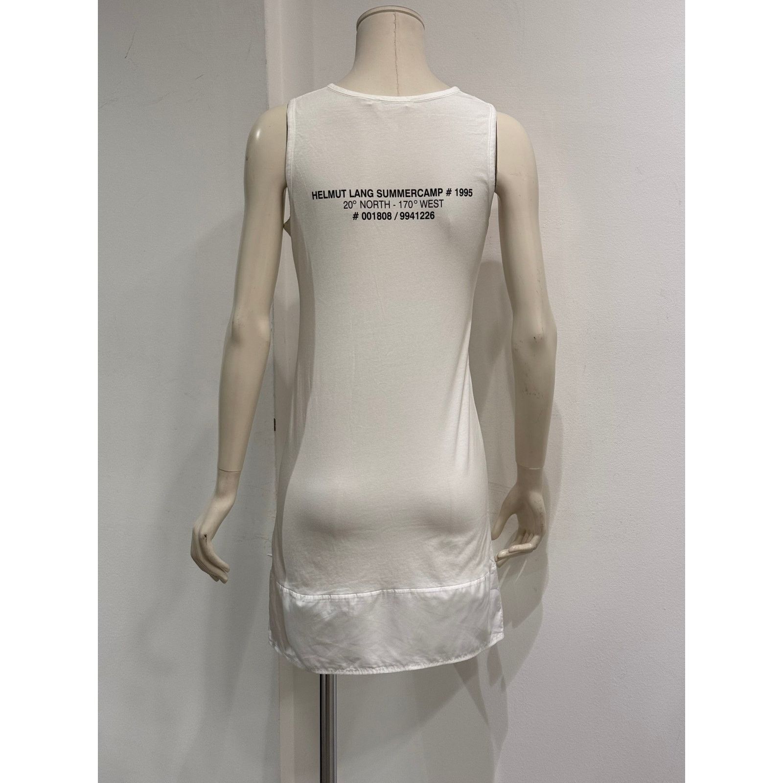 Helmut Lang S/S1995 Helmut Lang Re-edition sleeveless cotton dress Size S / US 4 / IT 40 - 7 Thumbnail