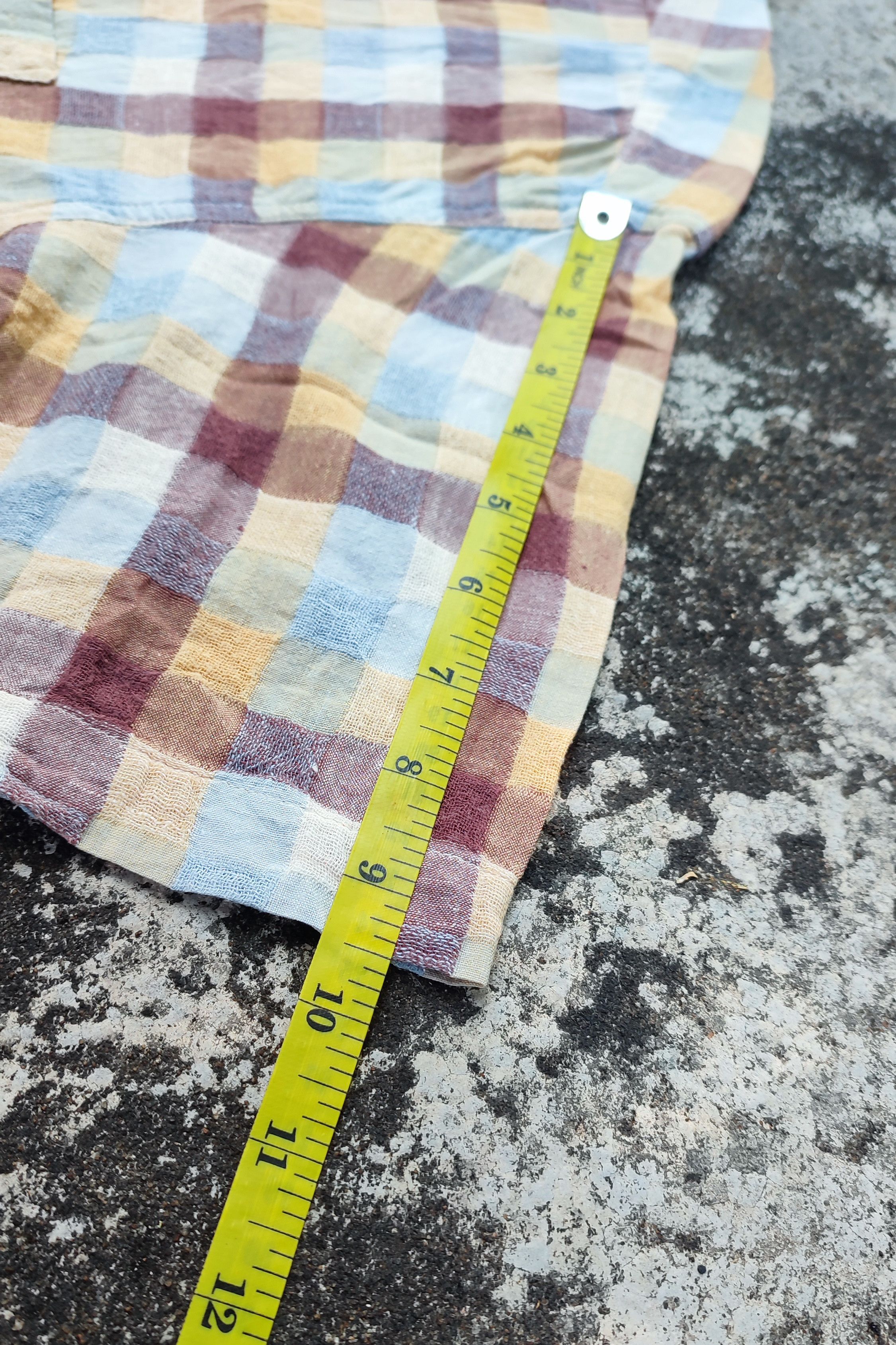 Japanese Brand × Kansai Yamamoto × Vintage Kansai Yamamoto Jeans Plain Shirt Size US L / EU 52-54 / 3 - 12 Thumbnail