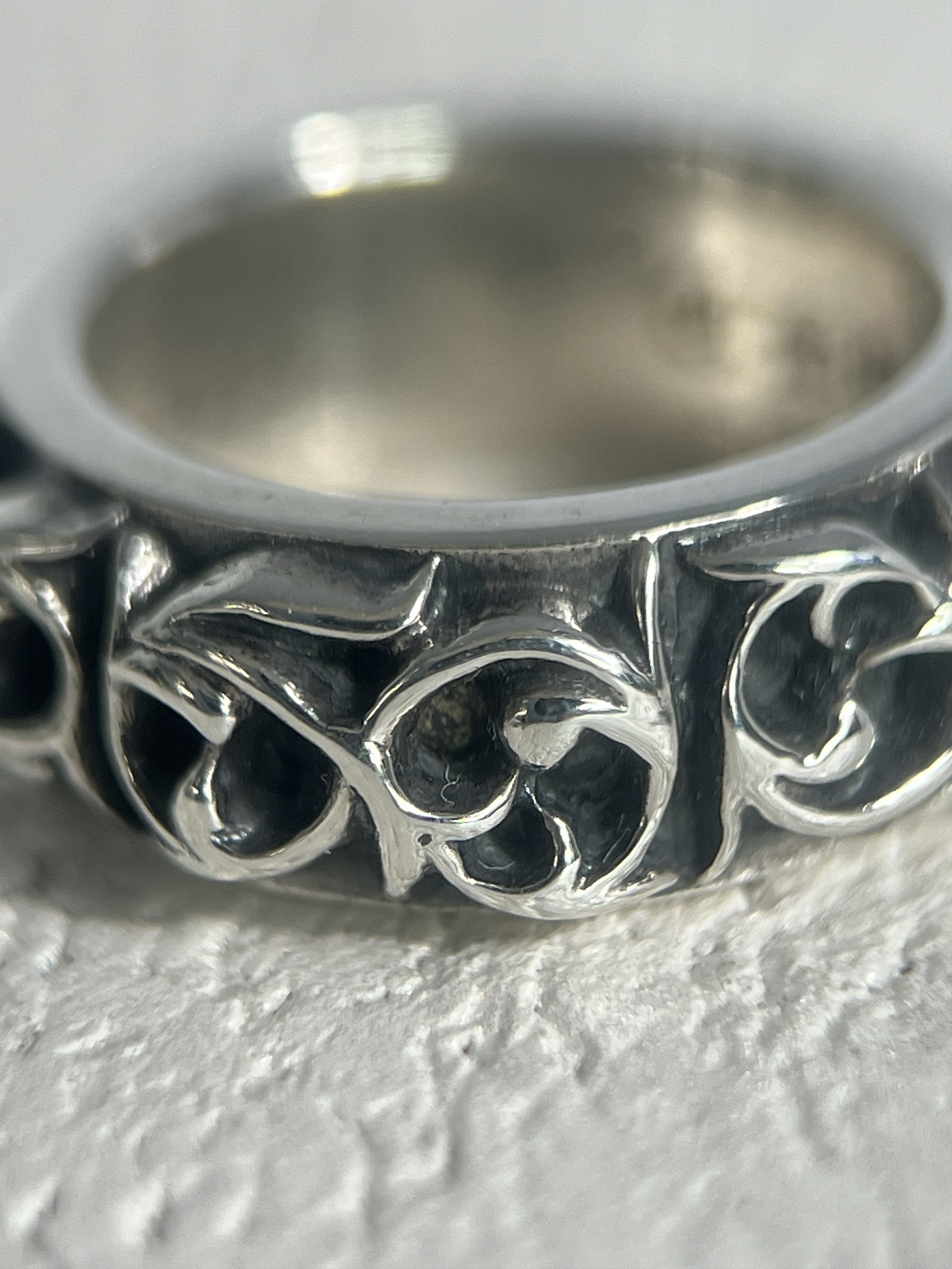 Chrome Hearts Chrome Hearts Eternity Vine Scroll Band Ring Size 47 / US4 Size ONE SIZE - 6 Thumbnail