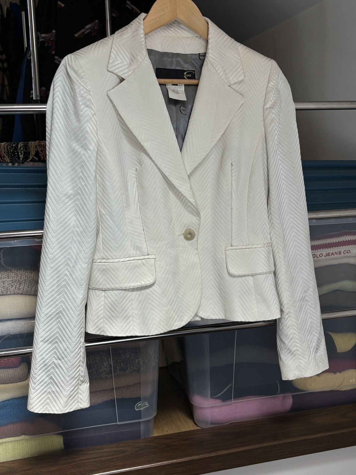 Just Cavalli Just Cavalli Luxury Blazer Jacket Vintage Designer Size S / US 4 / IT 40 - 2 Thumbnail