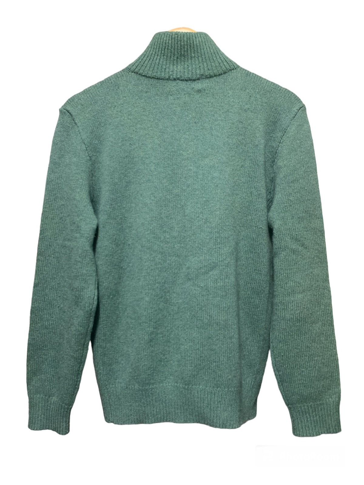 Polo Ralph Lauren × Ralph Lauren Polo Ralph Lauren 100% Lambs Wool Quarter Zip Knit Sweater Size US M / EU 48-50 / 2 - 8 Thumbnail