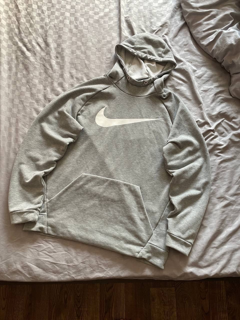 Nike Vintage Nike Hoodie Large Y2K Sportswear Swoosh Gray Size US M / EU 48-50 / 2 - 1 Thumbnail