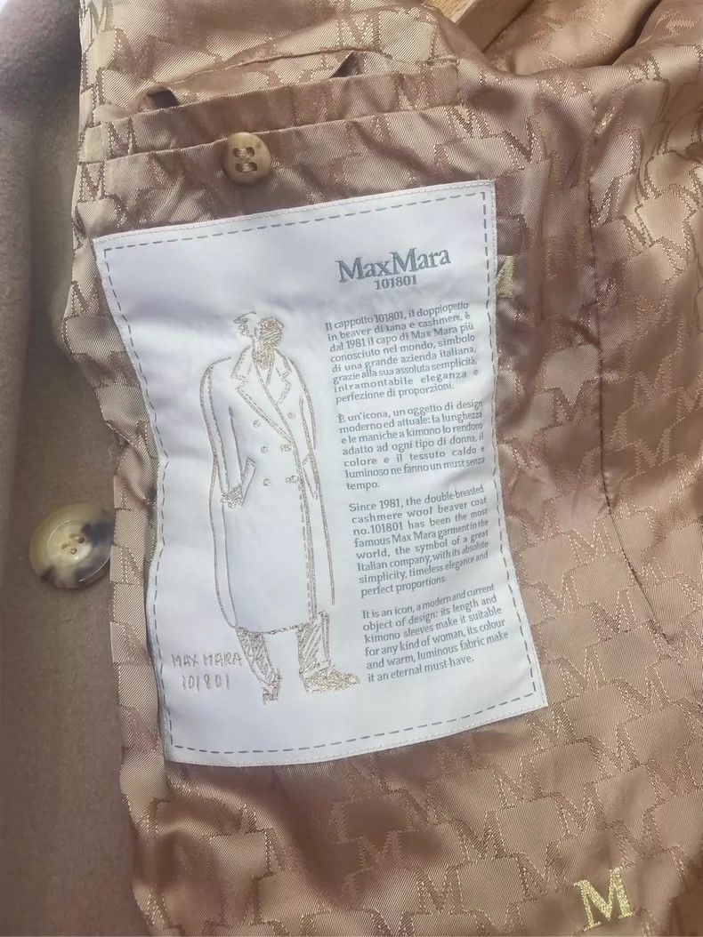 Max Mara Max Mara Classic 101801 coat Size S / US 4 / IT 40 - 5 Thumbnail
