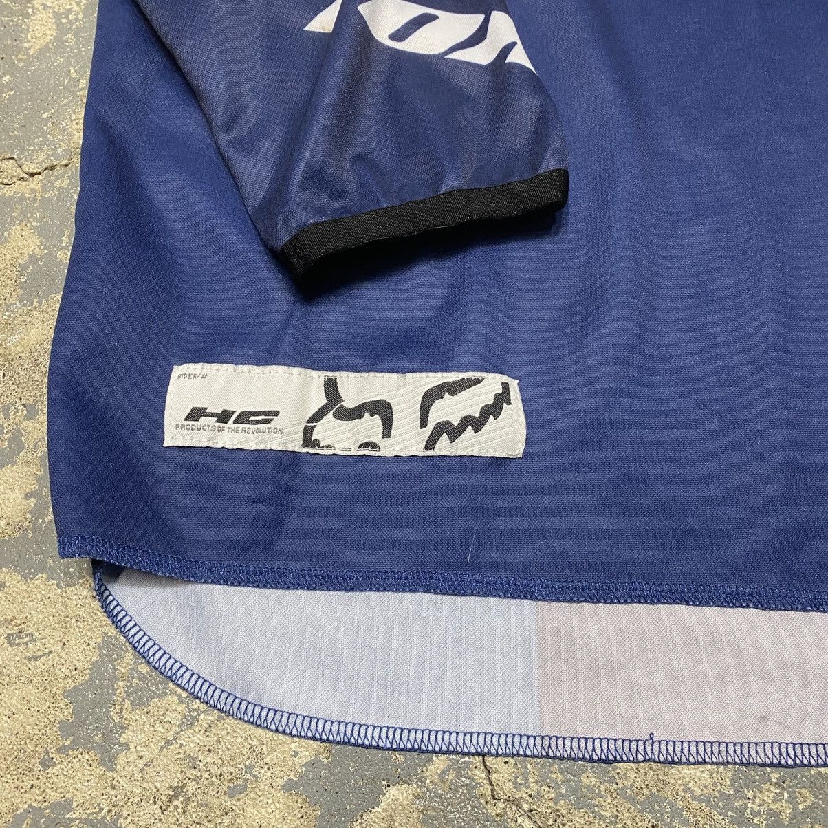 Fox Racing × Vintage Vintage Fox Racing Motor-cross Jersey Long Sleeve Tshirt Size US S / EU 44-46 / 1 - 5 Thumbnail