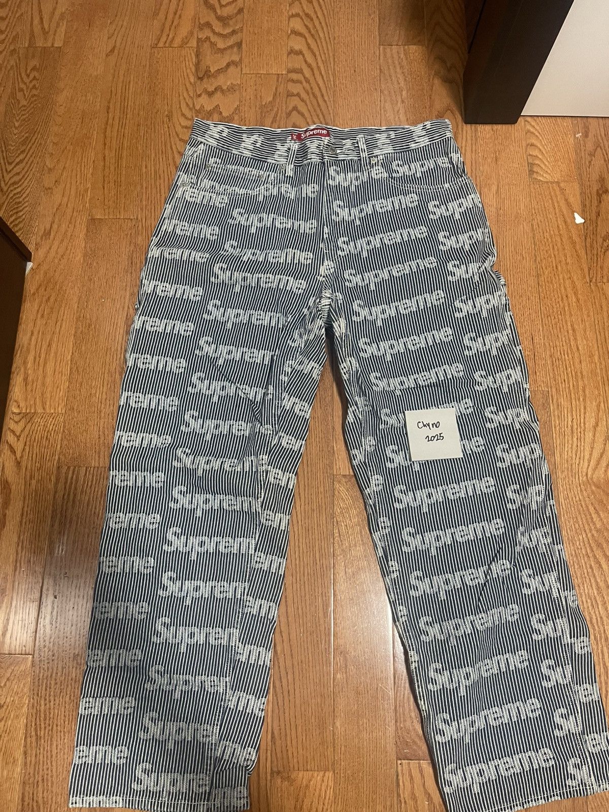 Supreme Denim Painter Pants Stripe Supreme Denim Painter Pant