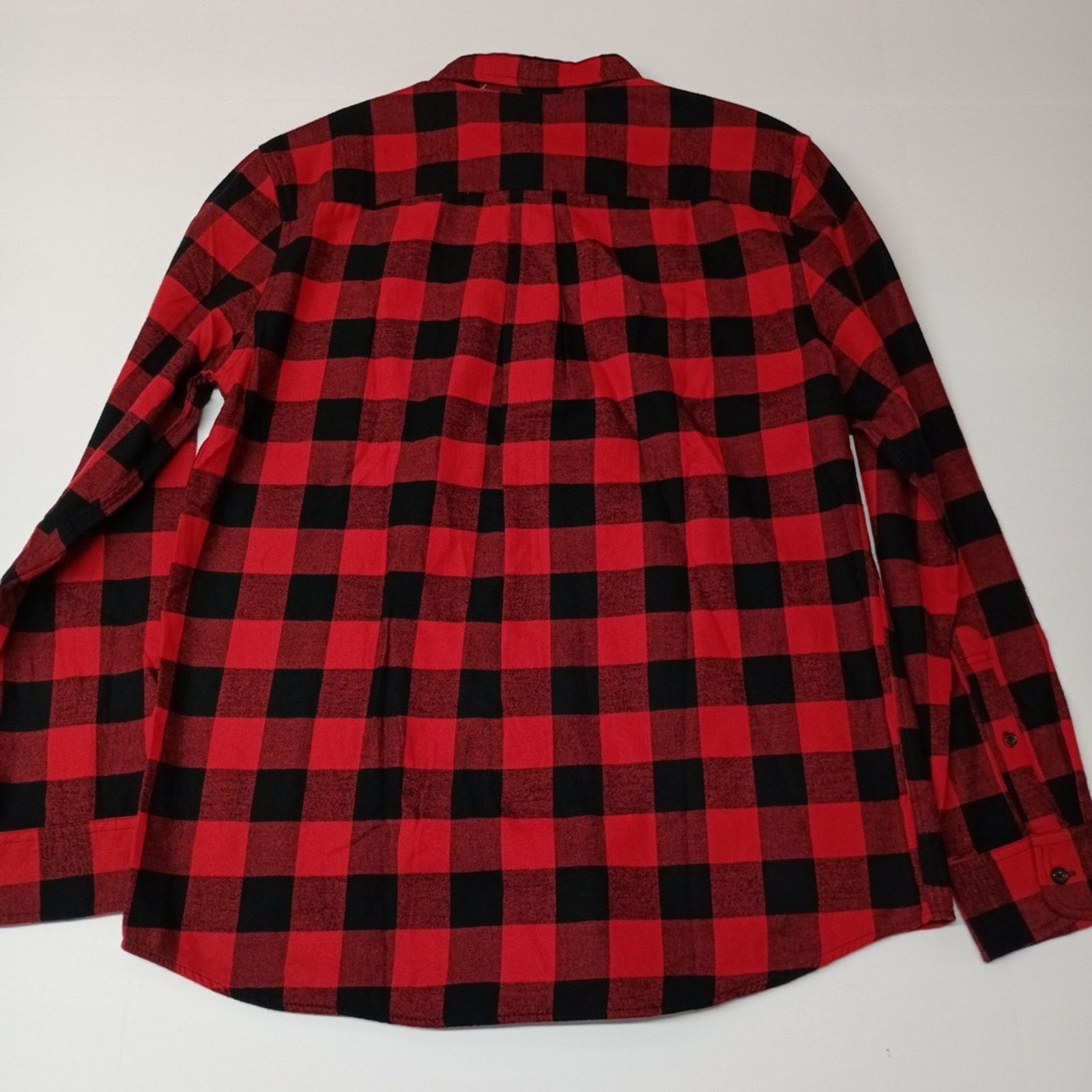 St. Johns Bay St John’s Bay Flannel Shirt Men Size L Red Buffalo Checkered Size US L / EU 52-54 / 3 - 7 Thumbnail
