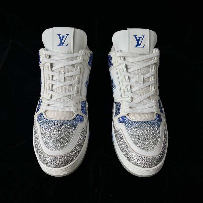 Louis Vuitton Louis Vuitton Colorful Trainer Sneakers for Men -2508 Size US 9.5 / EU 42-43 - 2 Thumbnail