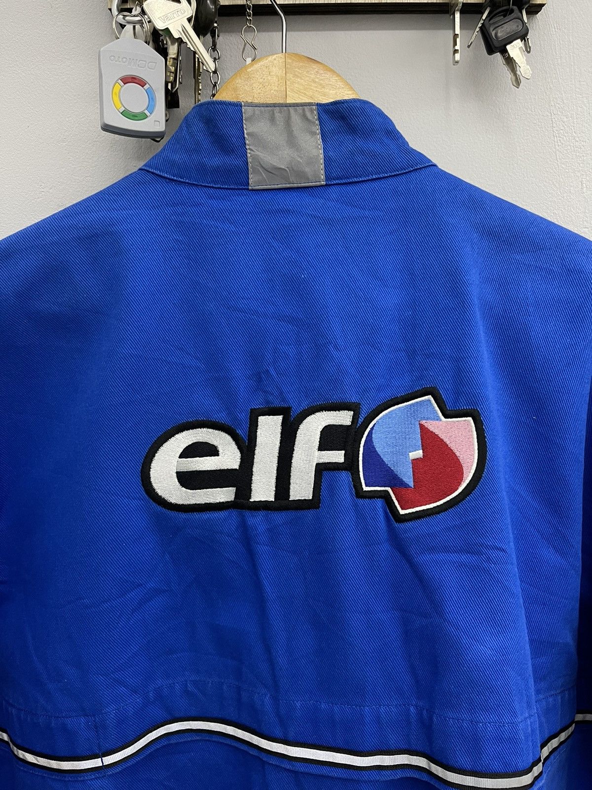 Japanese Brand 90s Elf x Red Baron "ROM" 300th Anniversary Racing Jacket Size US XXL / EU 58 / 5 - 7 Thumbnail