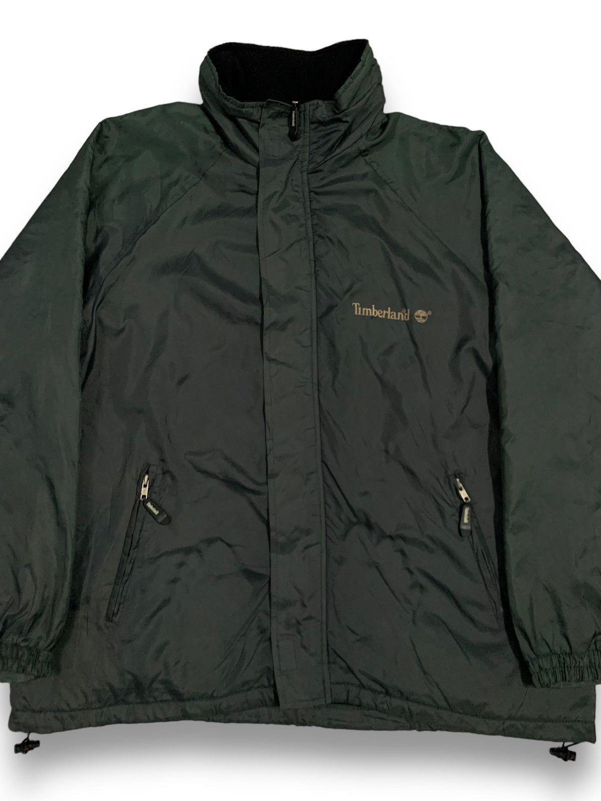 Timberland Vintage Timberland Nylon Fleece Lined Utility Jacket Size US XL / EU 56 / 4 - 4 Thumbnail