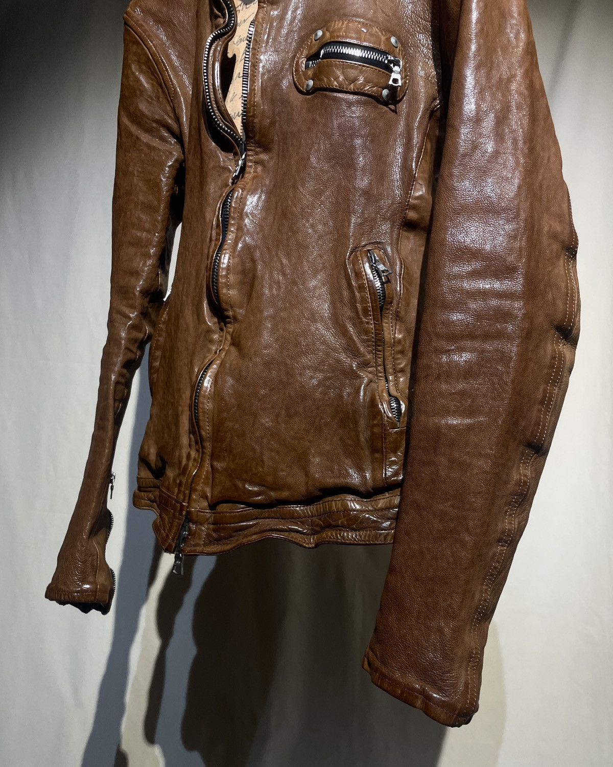 Isamu Katayama Backlash S/S2012 ISAMUKATAYAMA BACKLASH - 6zip German Calfskin Jacket Size US S / EU 44-46 / 1 - 7 Thumbnail