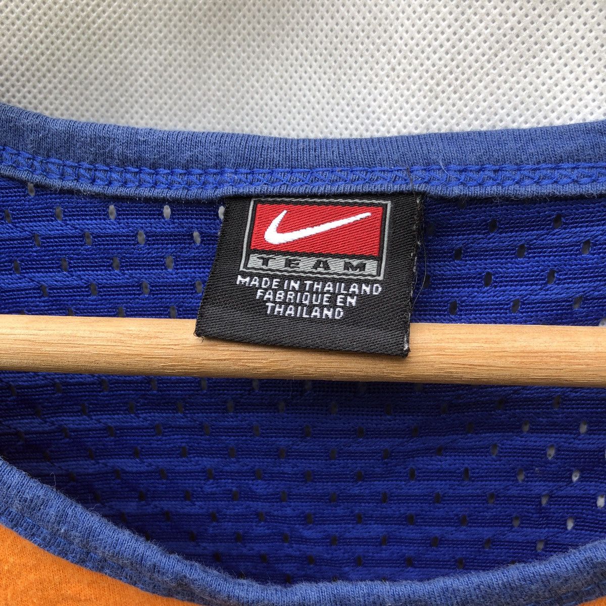Rare! 90s Nike Swoosh Logo Back Hit Cotton/Mesh Tank