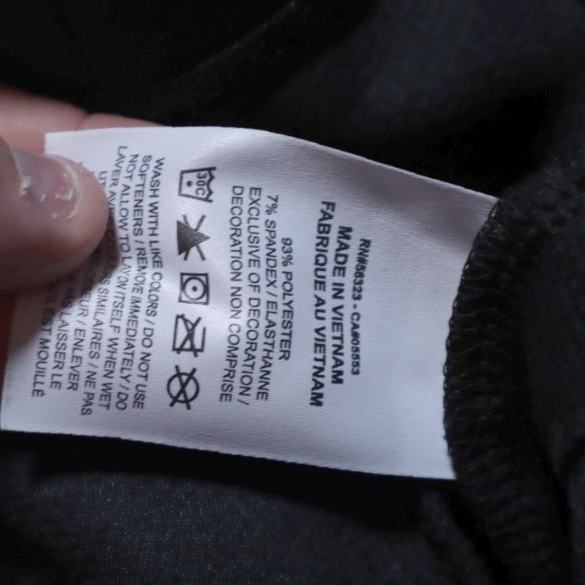 Nike Nike Stretch Neoprene Pro Warm Polyester Fleece Jogger Pants Black Women's S Size 28" / US 6 / IT 42 - 6 Thumbnail