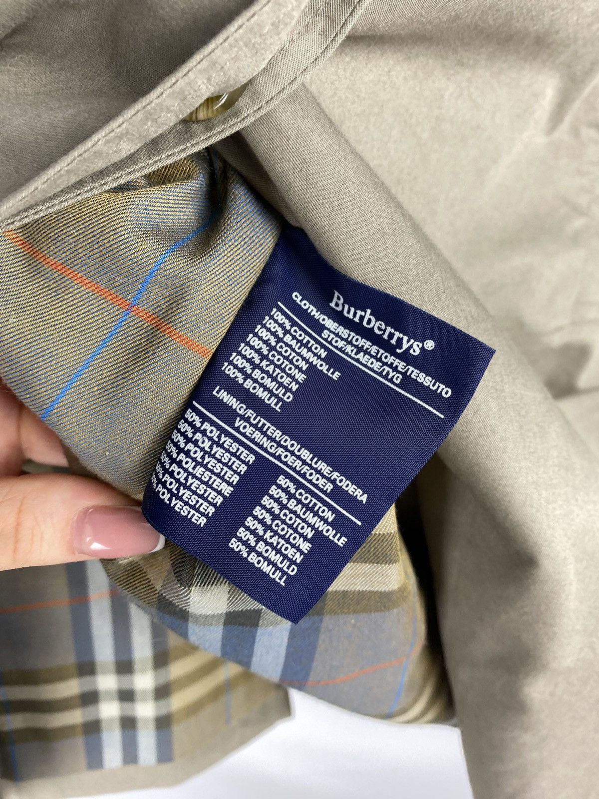 Burberry Burberrys vintage ladies single breasted belted trench coat Size M / US 6-8 / IT 42-44 - 23 Thumbnail