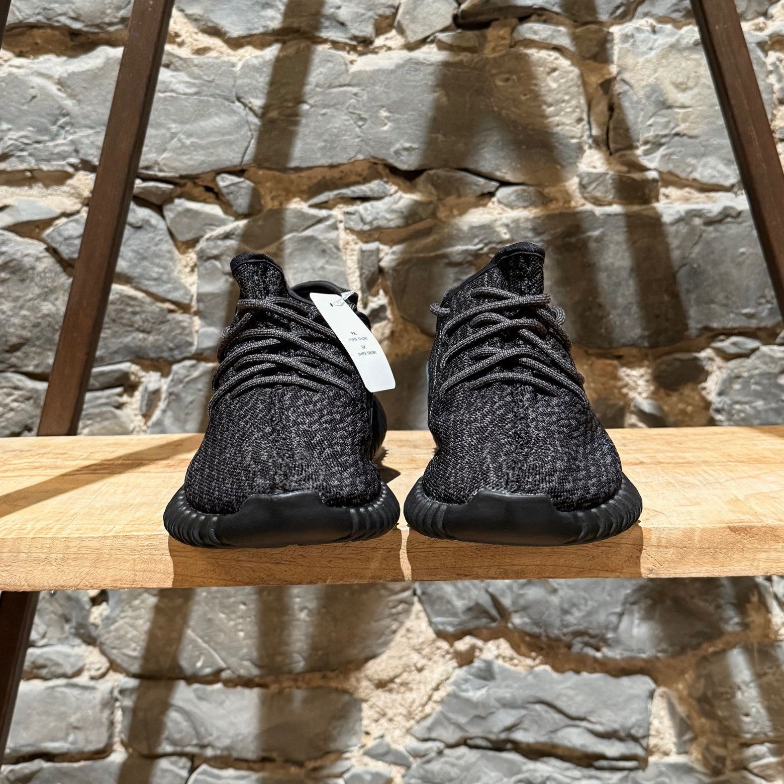 Adidas × Kanye West Adidas YEEZY Boost 350 2015 Pirate Black Low-top Sneakers Size US 9 / EU 42 - 2 Thumbnail