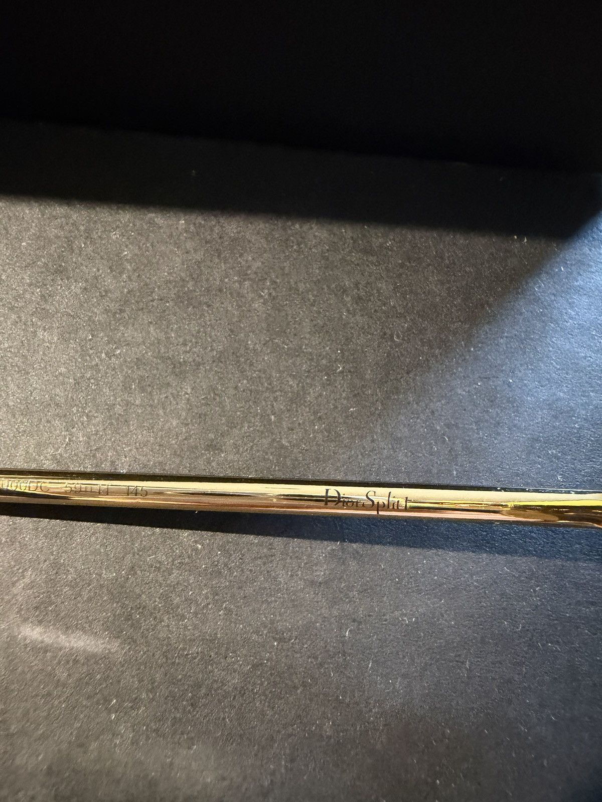 Dior Dior DiorSplit1 Aviator Sunglasses - Gold / Gold Mirror Size ONE SIZE - 9 Thumbnail