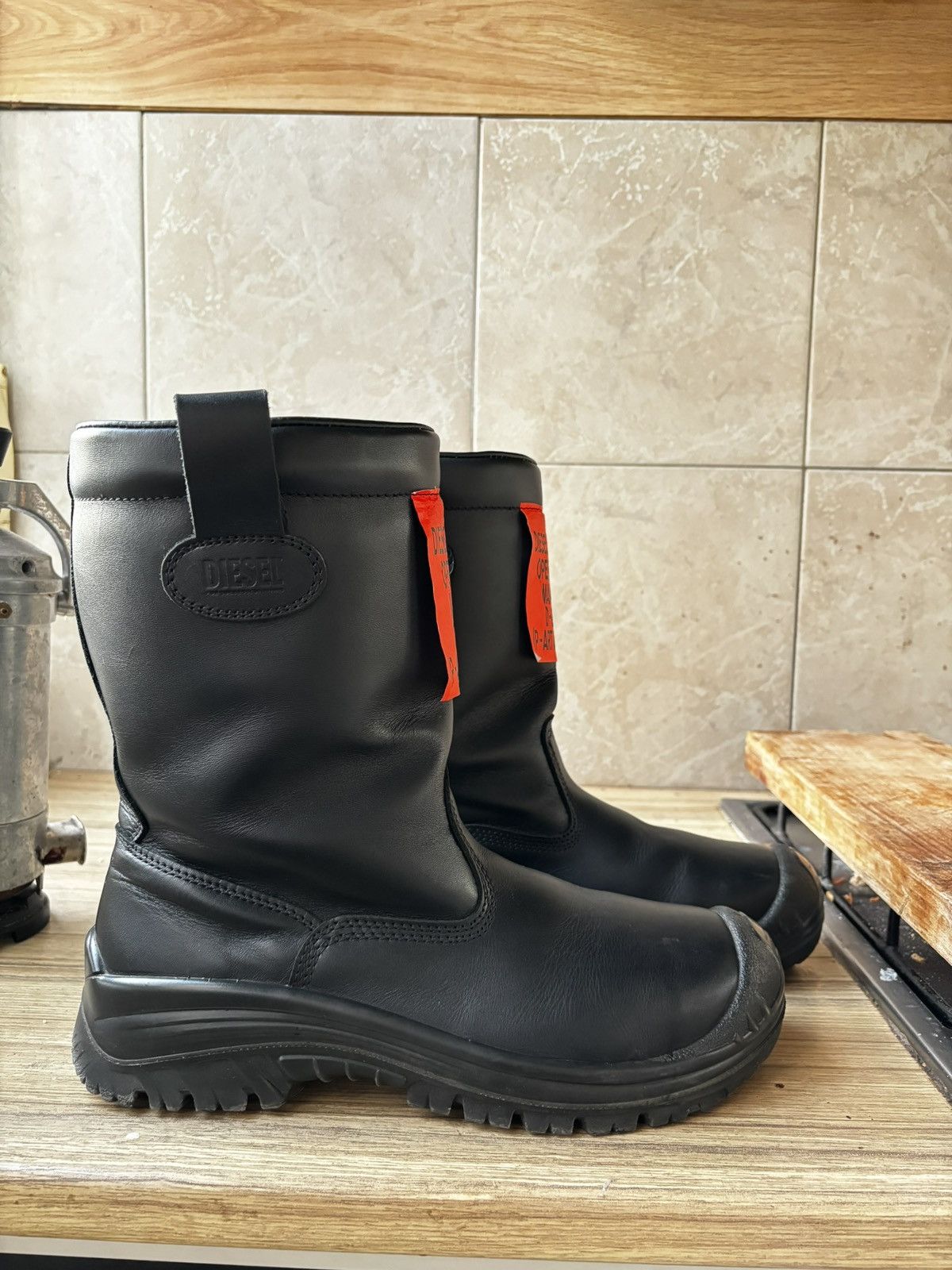 Diesel Diesel Leather Boots Size US 8.5 / EU 41-42 - 7 Thumbnail