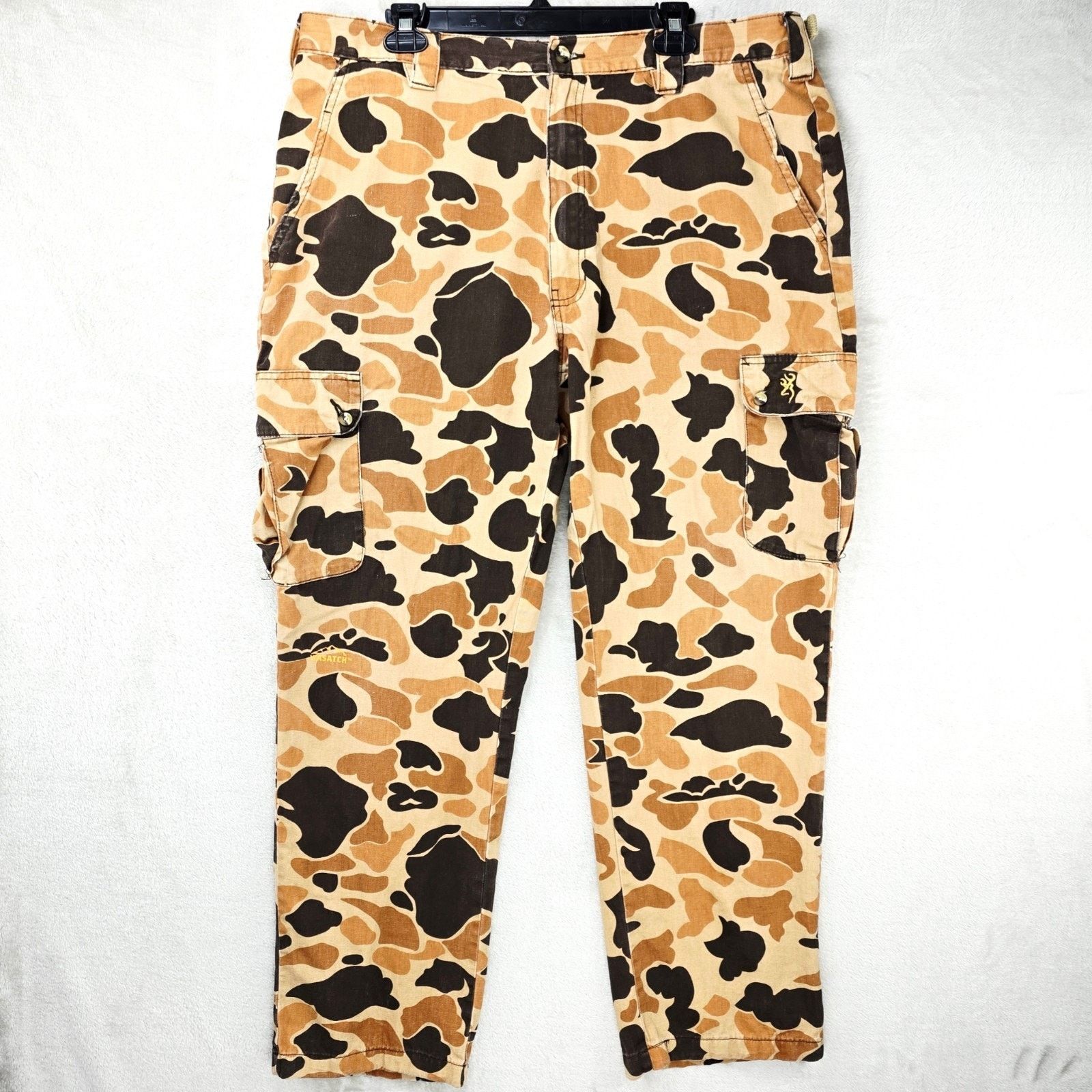 Other Browning Wasatch CB Hunting Pants XL 38x30 Tan Camo Cargo Size US 38 / EU 54 - 1 Thumbnail