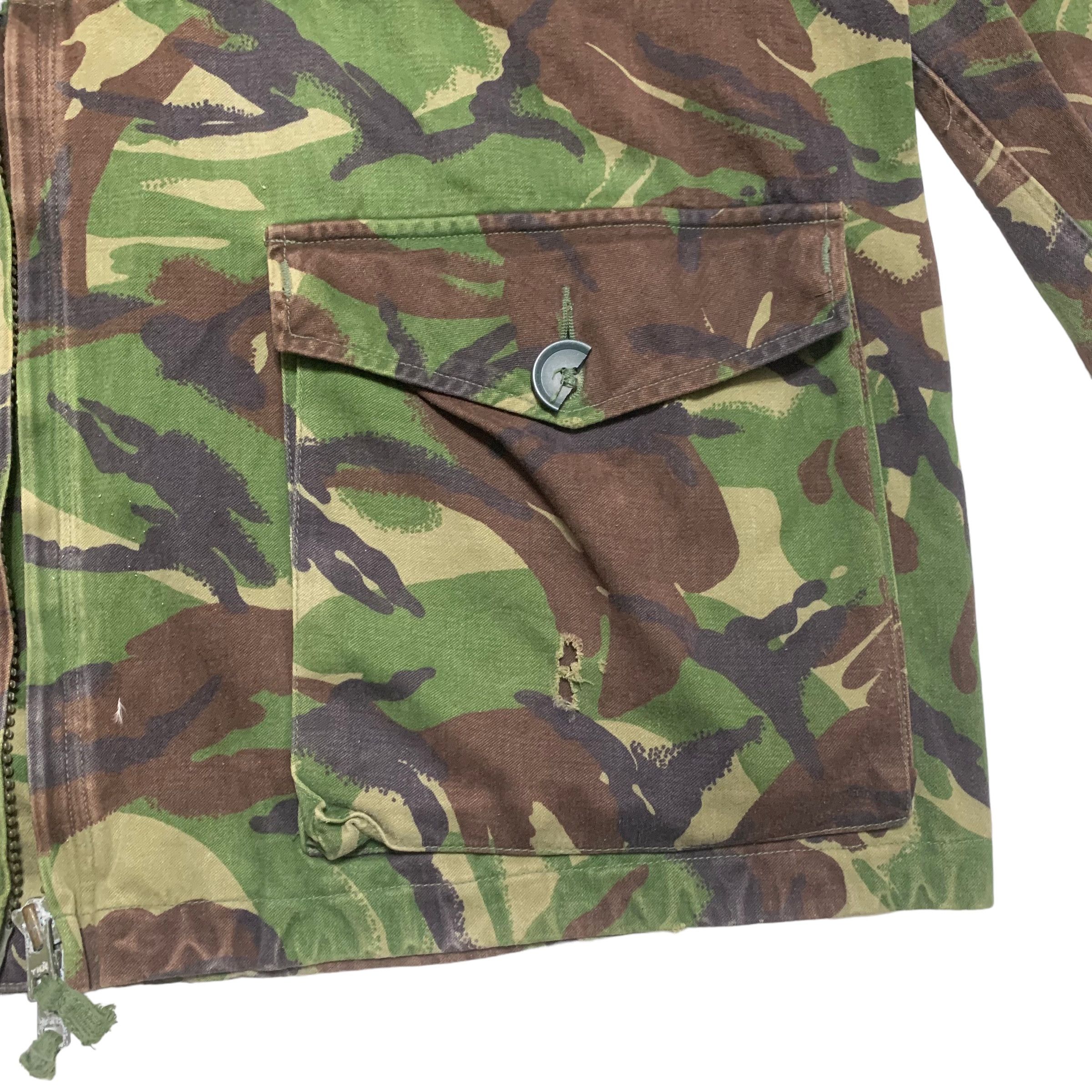 Vintage True Vintage 60s Smock Combat Camouflage Army Jacket Size US XL / EU 56 / 4 - 4 Thumbnail