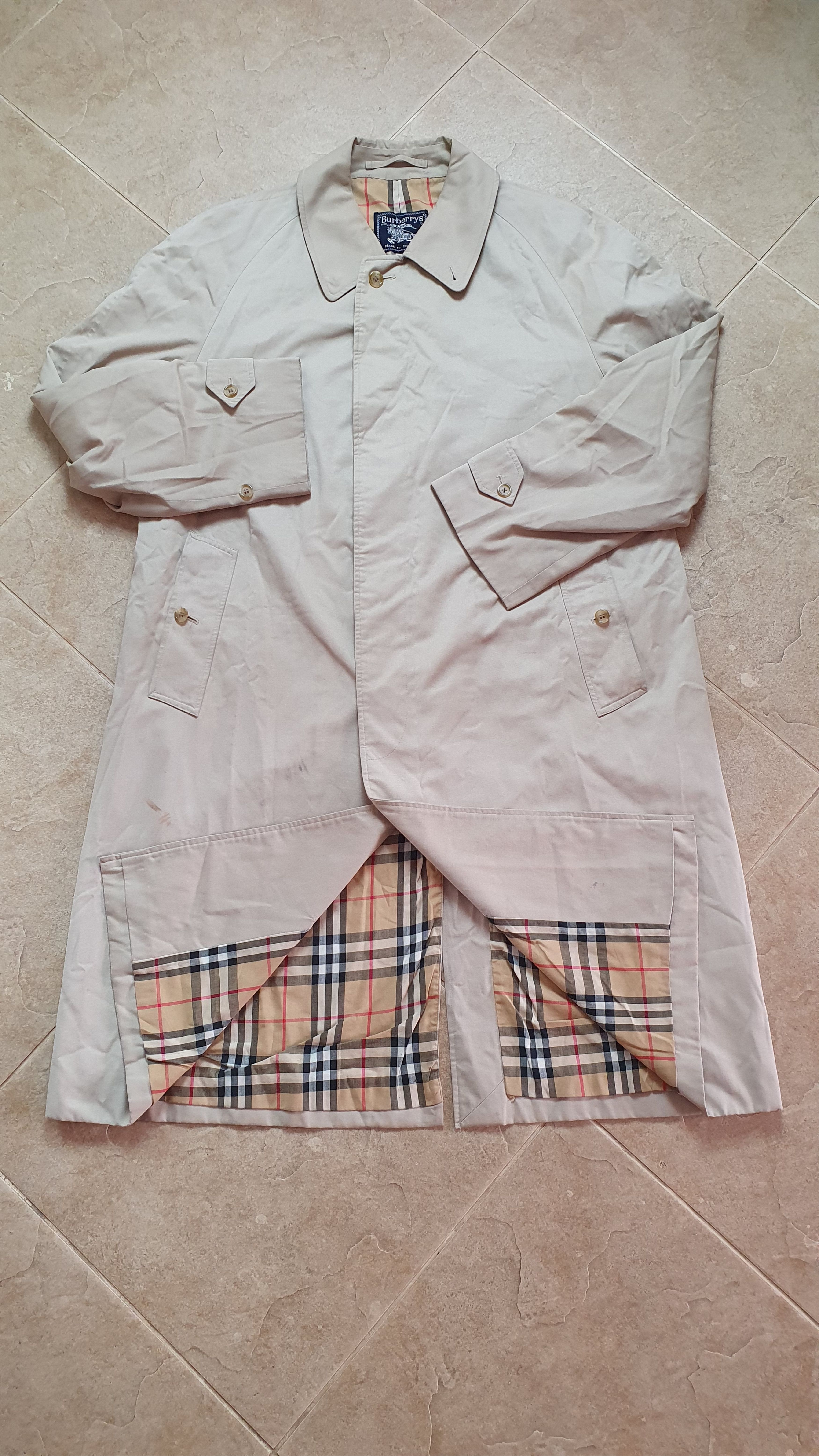 Burberry Vintage BURBERRY TRENCH COAT Classic Size 50 coat raincoat Size US M / EU 48-50 / 2 - 1 Thumbnail