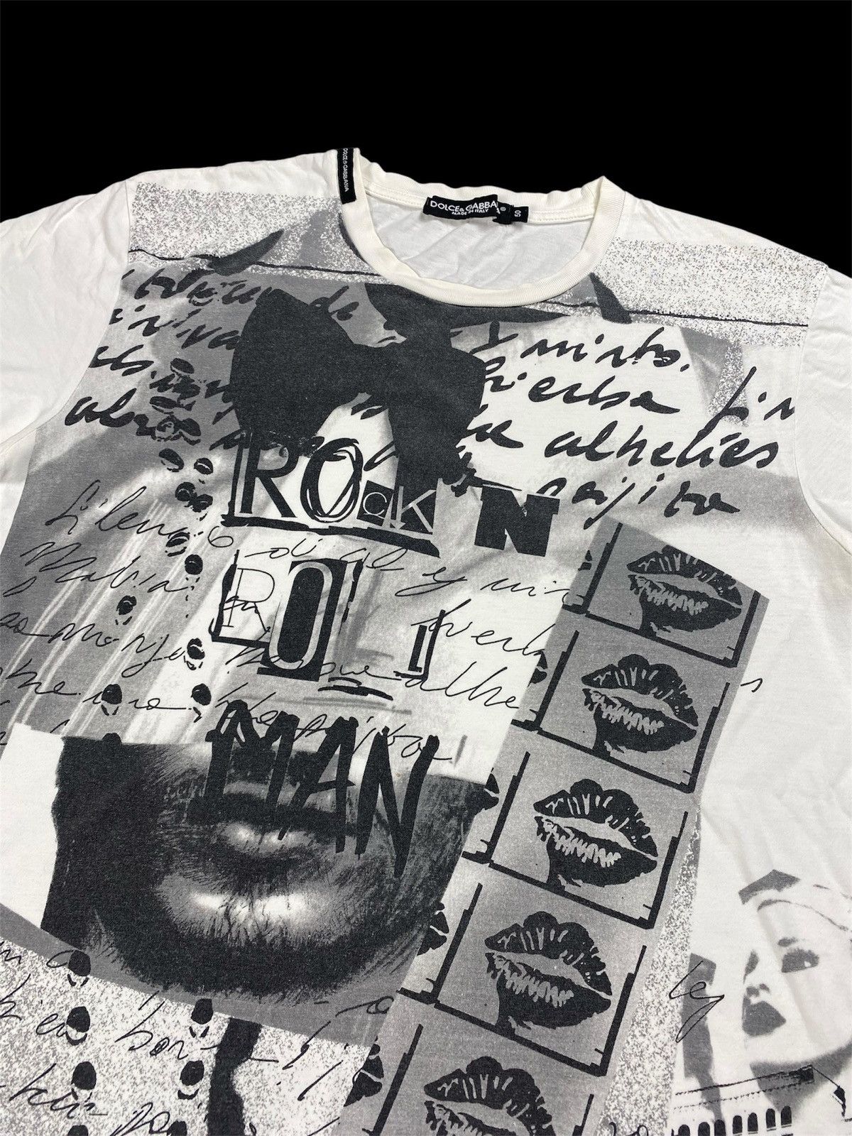 Dolce & Gabbana Dolce & Gabbana Rock N Roll Man T-Shirt Size US L / EU 52-54 / 3 - 6 Thumbnail