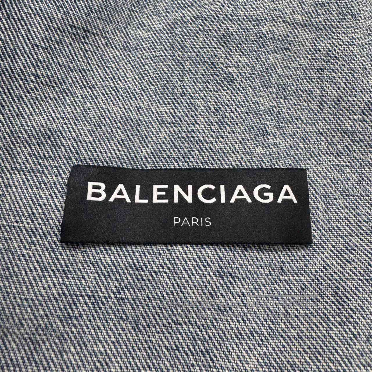 Balenciaga Balenciaga Cola Print Denim Jacket. Size US M / EU 48-50 / 2 - 2 Thumbnail