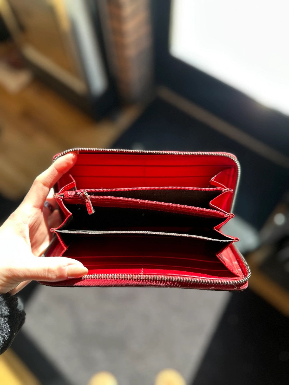 Gucci Gucci Red Wallet Size ONE SIZE - 2 Thumbnail