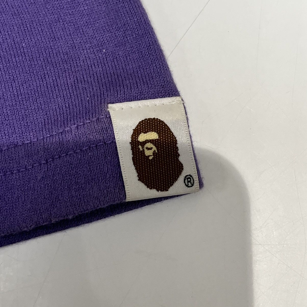 Bape Bape Relaxed Mad Face Tee Purple Size US M / EU 48-50 / 2 - 4 Thumbnail