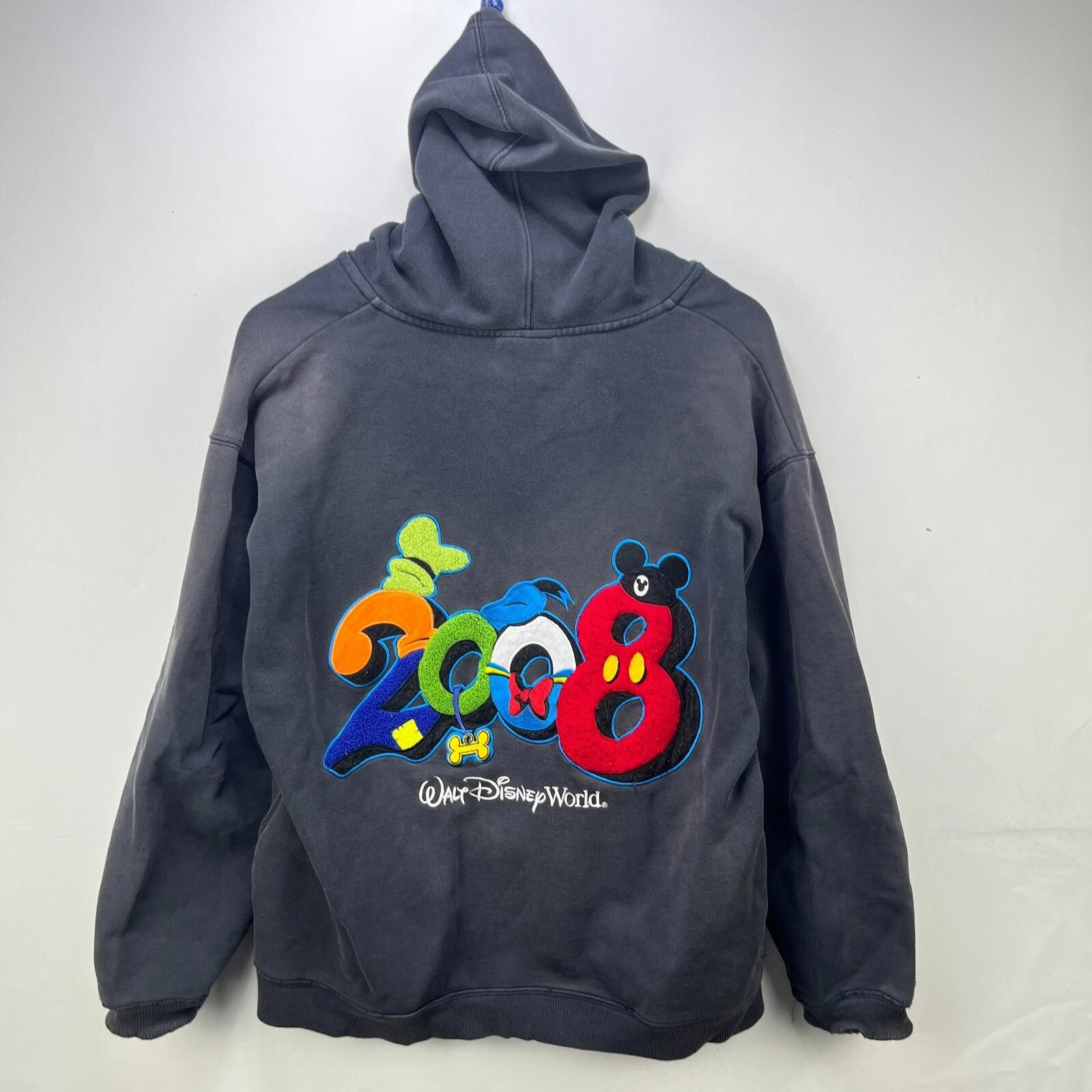 Disney Vintage Disney World 2008 Y2K Hoodie Medium Sun Faded Size US M / EU 48-50 / 2 - 1 Thumbnail