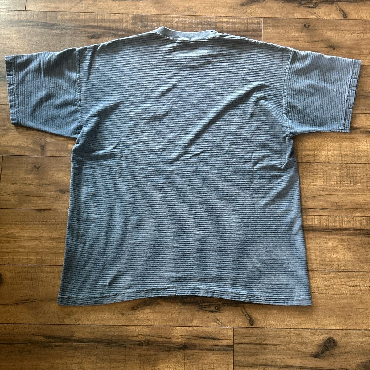 Quiksilver × Vintage blue vintage 1996 single stitch corduroy quiksilver t-shirt Size US L / EU 52-54 / 3 - 3 Thumbnail