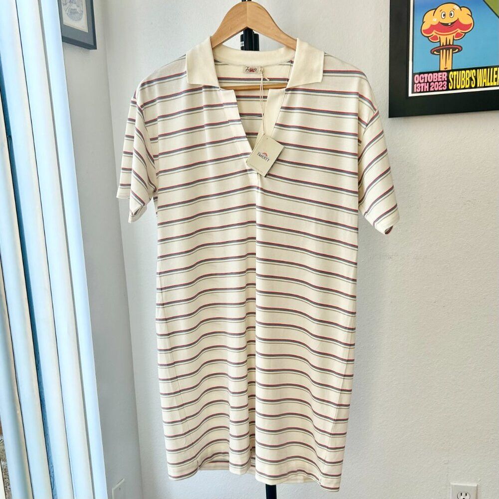 Faherty NWT Faherty Sunwashed Pique Polo Dress Size M / US 6-8 / IT 42-44 - 2 Thumbnail