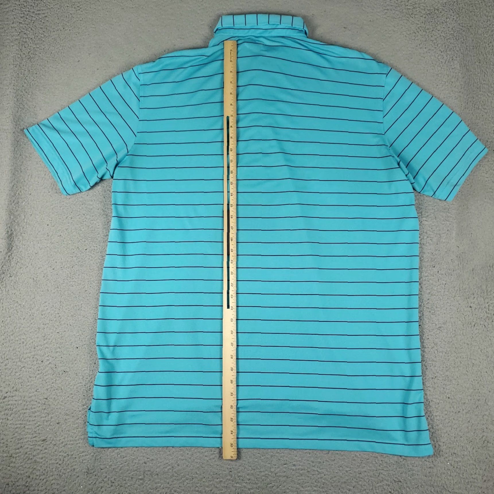Vintage Stitch Polo Shirt Size 2XL Blue Striped Golf Casual Short Sleeve Mens Size US XXL / EU 58 / 5 - 7 Thumbnail
