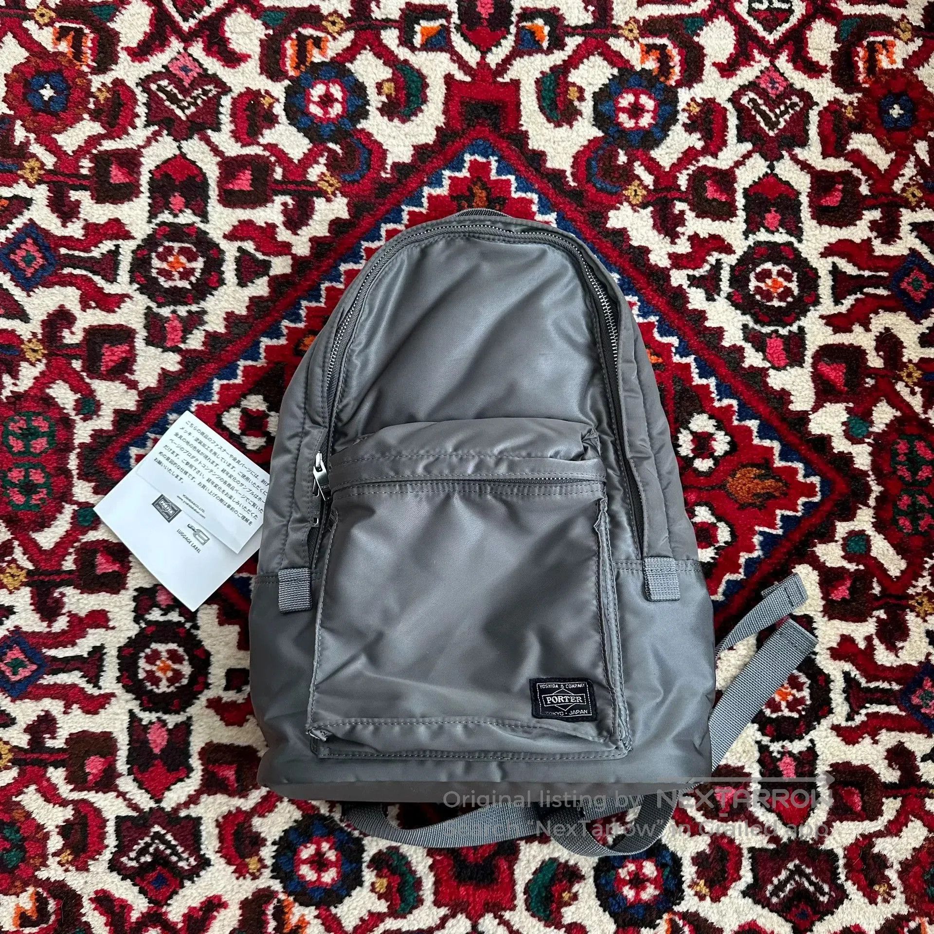 Porter porter tanker daypack backpack in gray. Size ONE SIZE - 1 Thumbnail