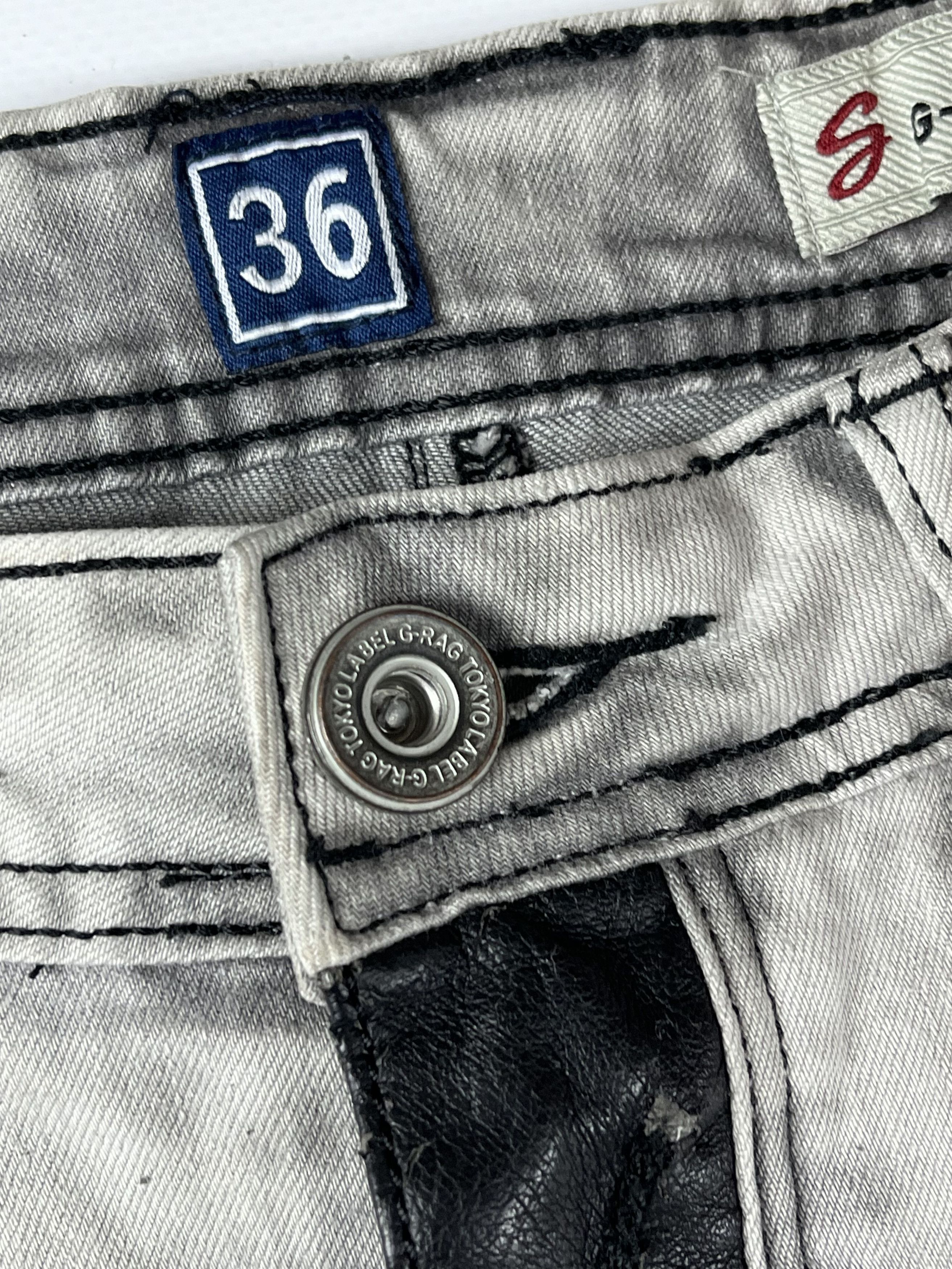 Japanese Brand Rare Avantgarde Vintage Faded Jean Size US 36 / EU 52 - 6 Thumbnail