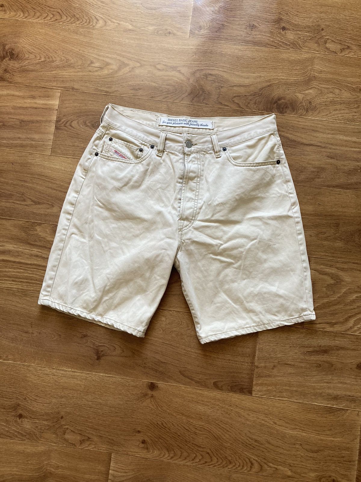 Diesel × Vintage Vintage diesel industries denim shorts 34 M / L y2k 90’s Size US 34 / EU 50 - 2 Thumbnail