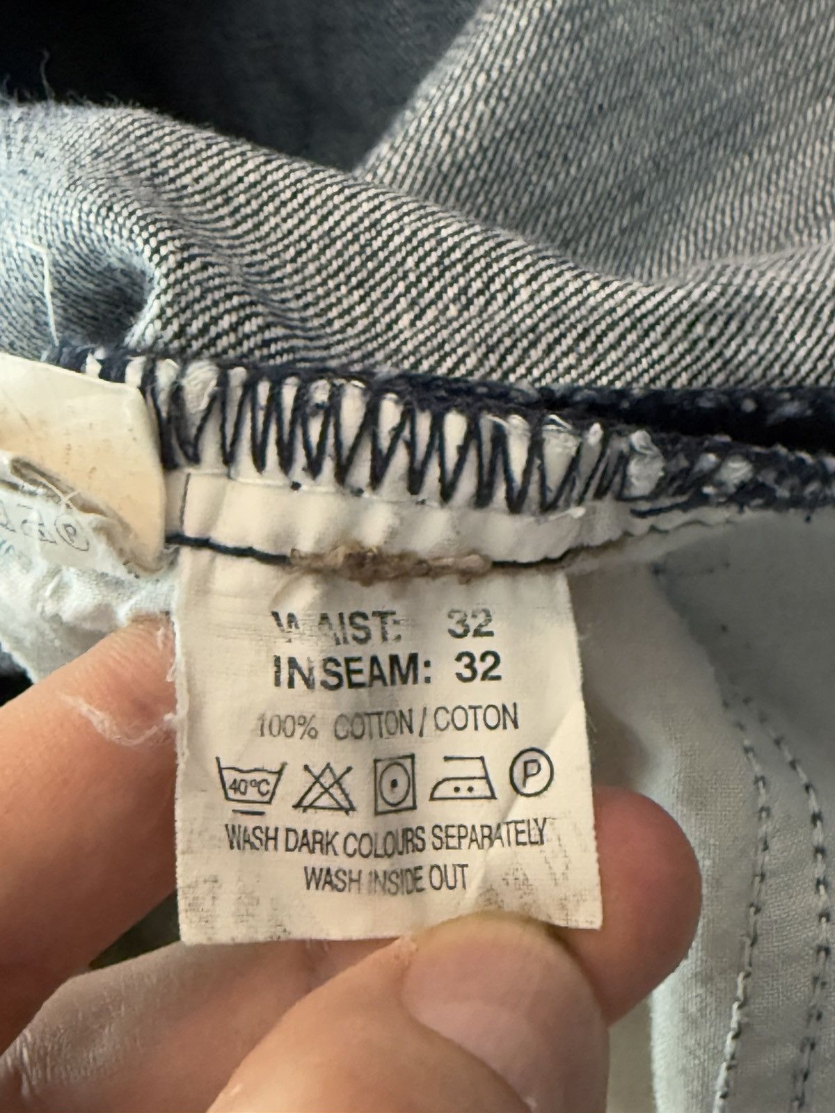 Yves Saint Laurent 32x32 YSL Jeans Denim Pants Size US 32 / EU 48 - 9 Thumbnail