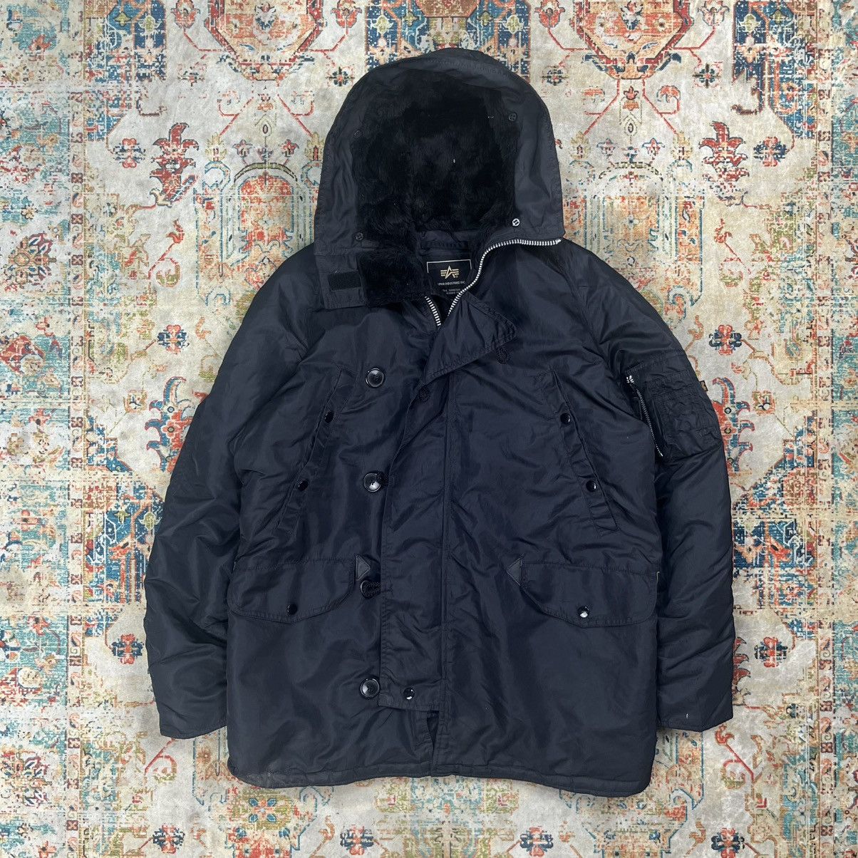 Alpha Industries Vintage Alpha Industries N3B Parka Winter Jacket Size US M / EU 48-50 / 2 - 1 Thumbnail