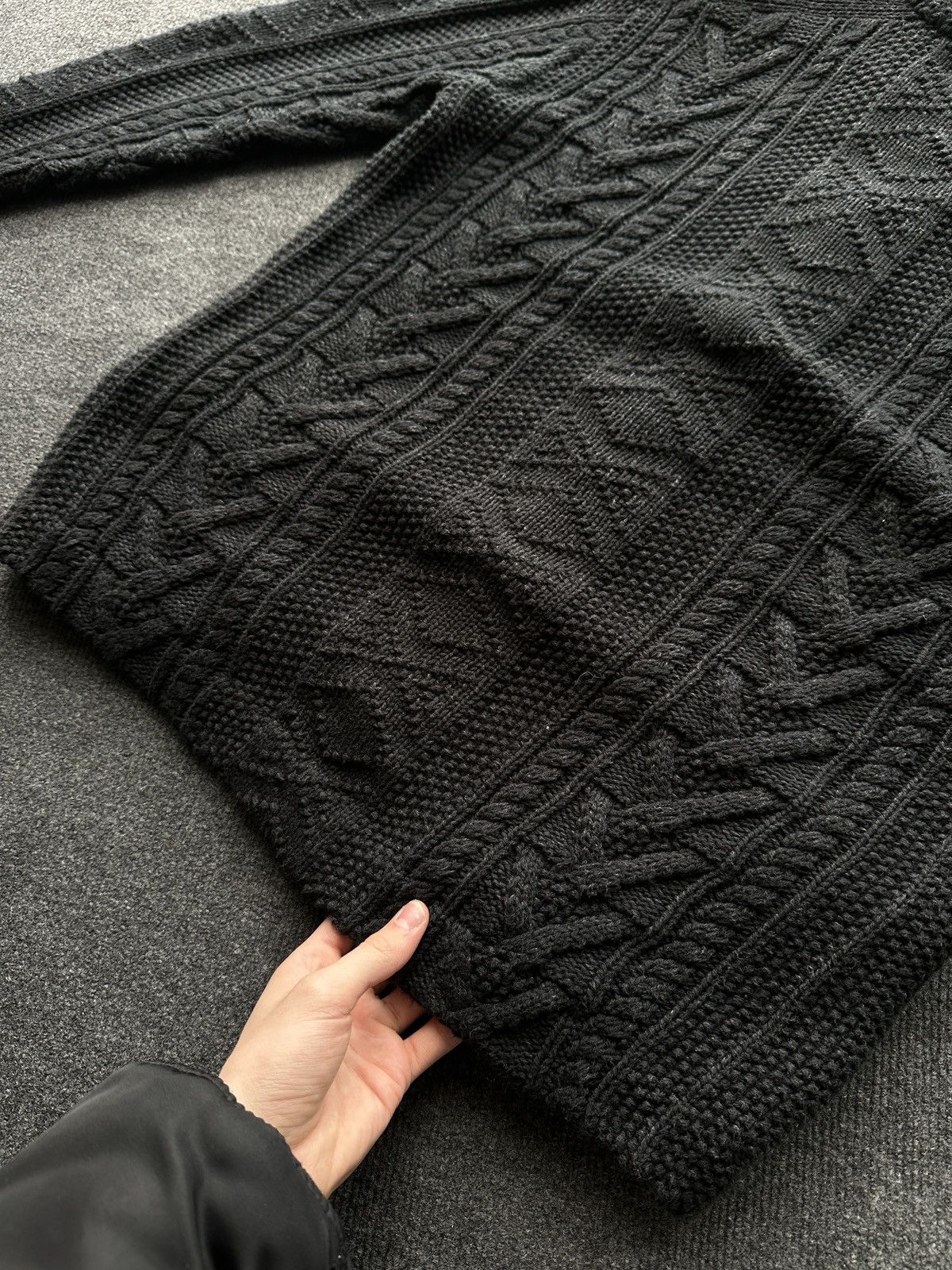 Denim & Supply Ralph Lauren DENIM & SUPPLY 🚨 RALPH LAUREN HEAVY KNIT CARDIGAN BLACK Size US M / EU 48-50 / 2 - 14 Thumbnail