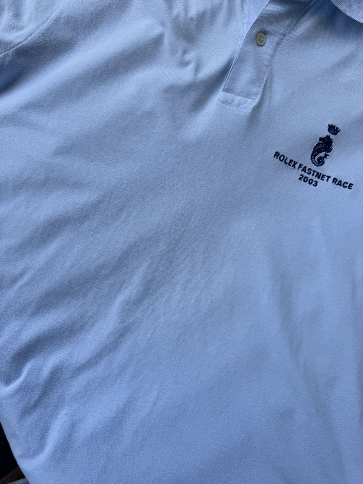 Rolex Rolex Vintage Pastnet Race 2003 Polo t shirt size M Size US M / EU 48-50 / 2 - 12 Thumbnail