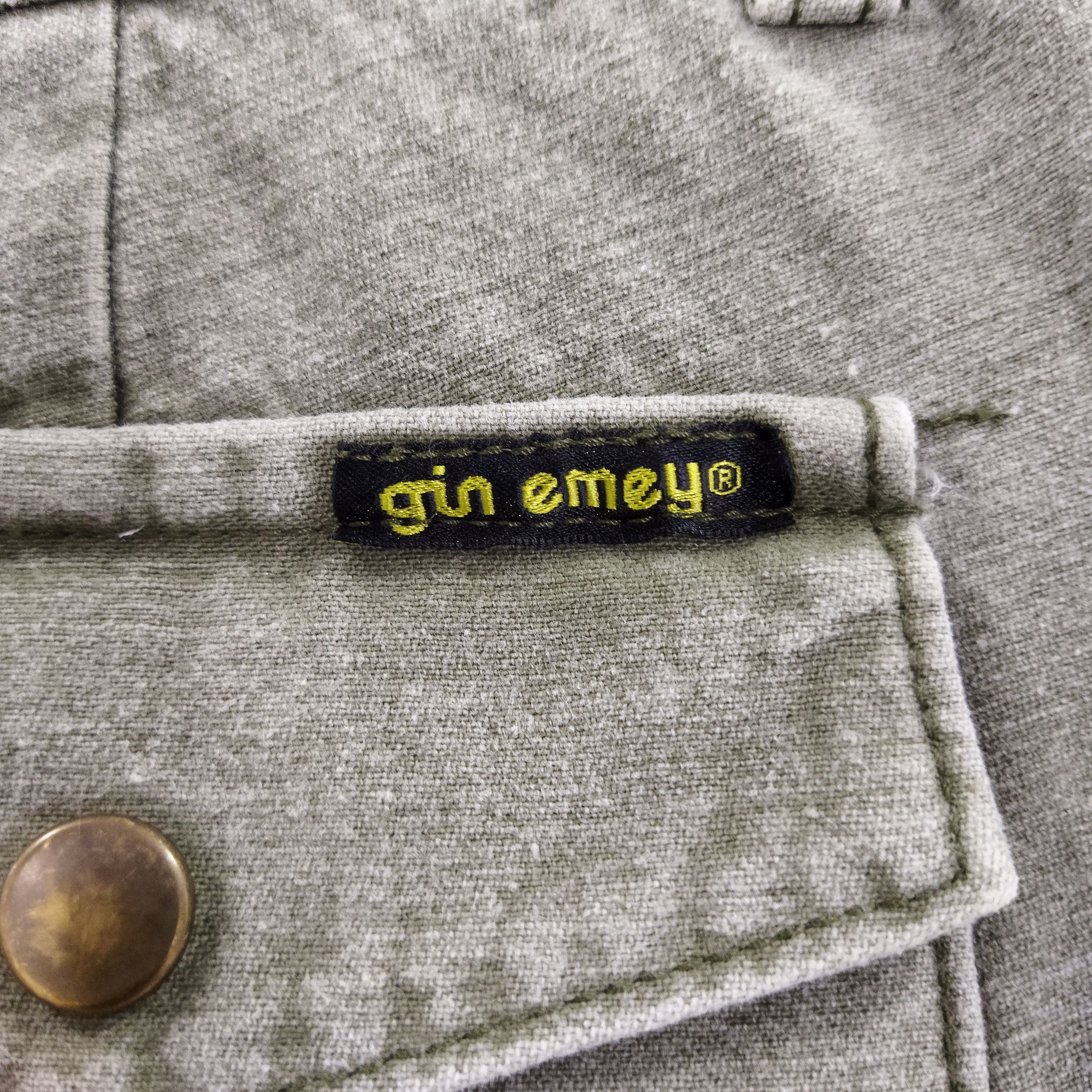 Japanese Brand GINEMEY FADED GREEN BUSH PANTS Size US 32 / EU 48 - 9 Thumbnail