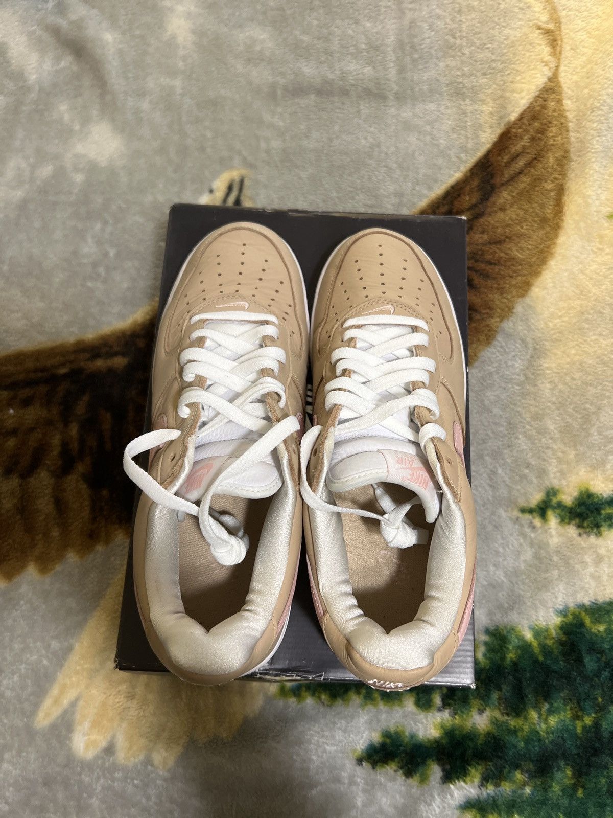 Kith × Nike *FINAL DROP* Nike x Kith Air Force 1 Linen 2016 Original Size US 10.5 / EU 43-44 - 5 Thumbnail