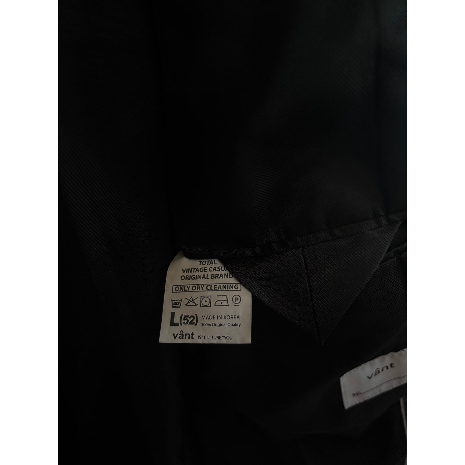 Other VÂNT Grey Patchwork Double Breasted Coat Size L (52) Size US L / EU 52-54 / 3 - 4 Thumbnail