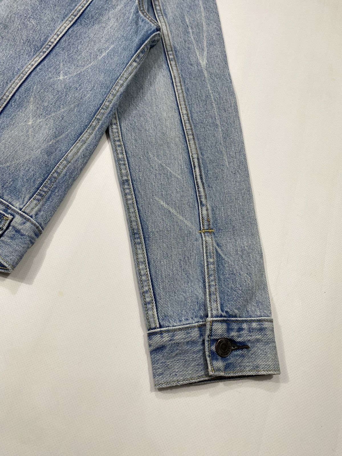 Levi's 🔥LASTDROP🔥 Levis Light Blue Washed Denim Trucker Jacket Size US S / EU 44-46 / 1 - 13 Thumbnail