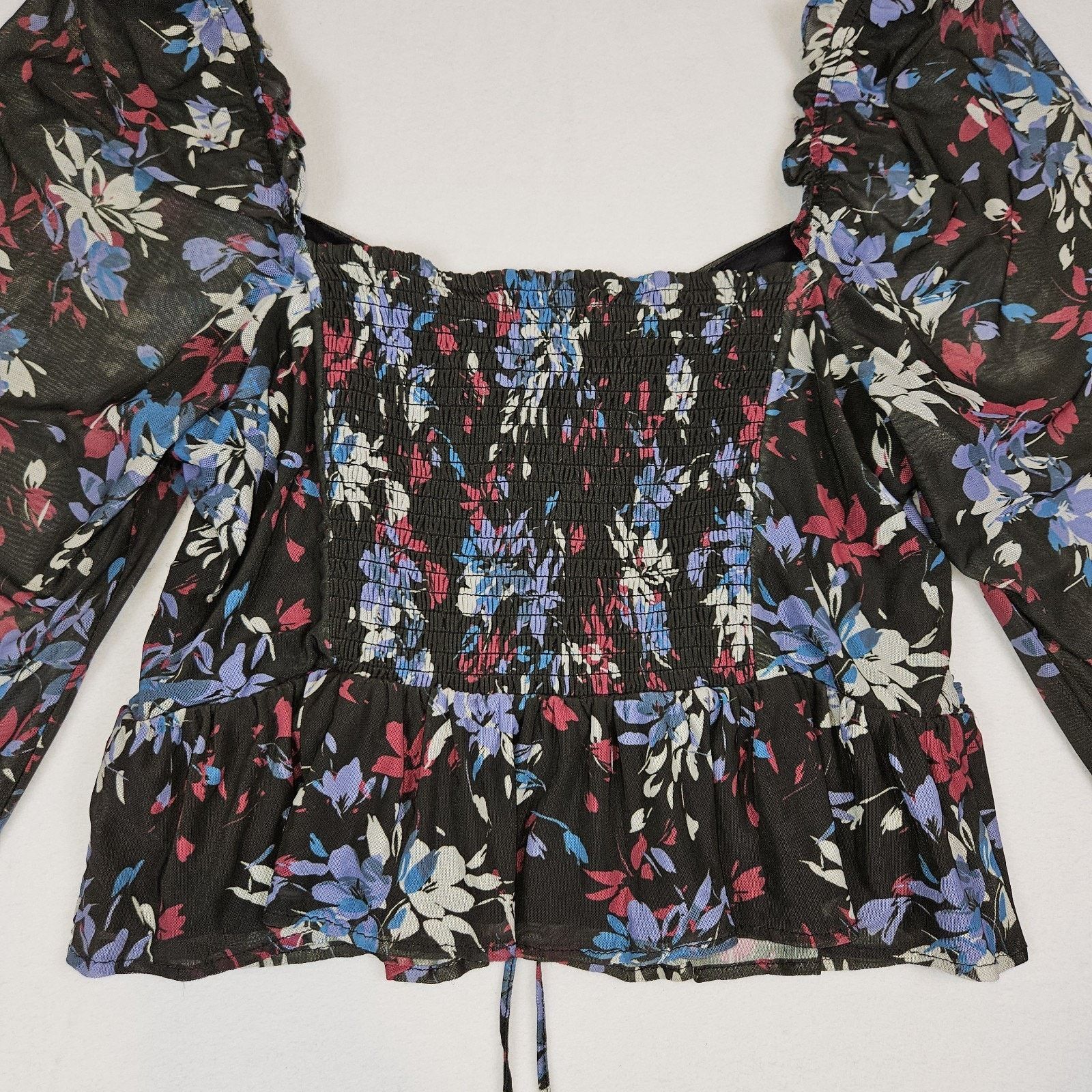 Other Peter Som Designer Blouse Smocked Whimsigoth Fairy Size XXL / US 16-18 / IT 52-54 - 9 Thumbnail