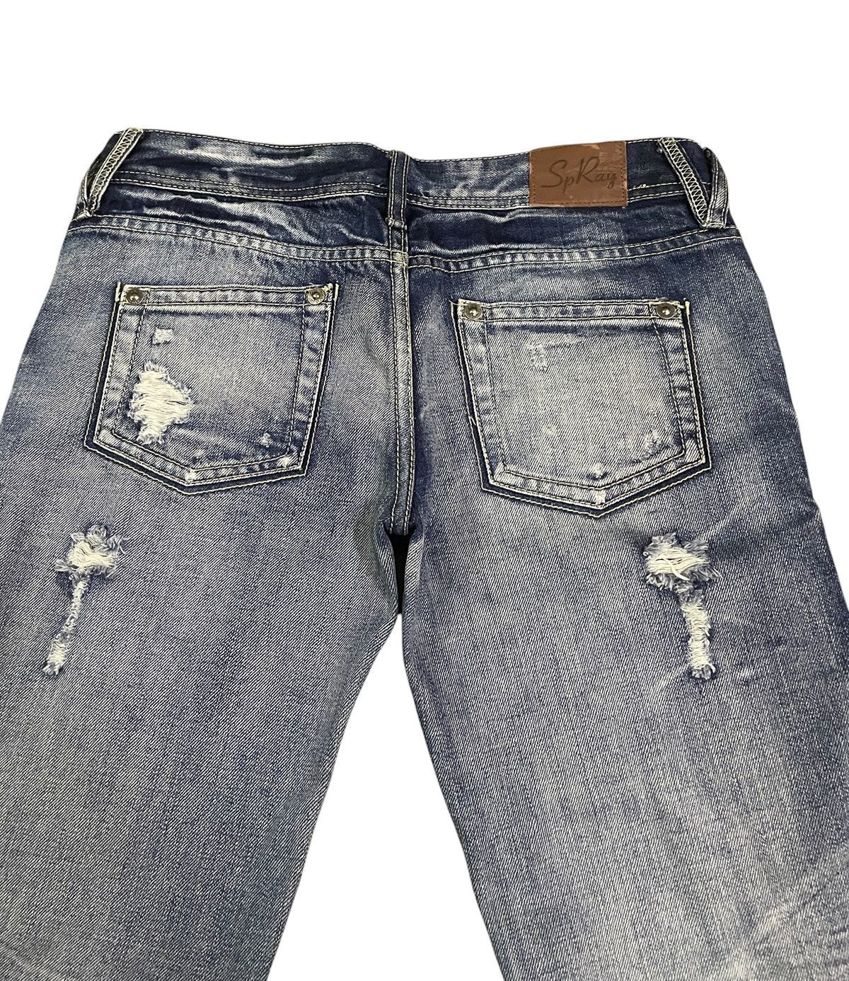 Japanese Brand Rare Vintage Japanese Brand SP Ray Distressed Jeans 2000s Size US 30 / EU 46 - 4 Thumbnail
