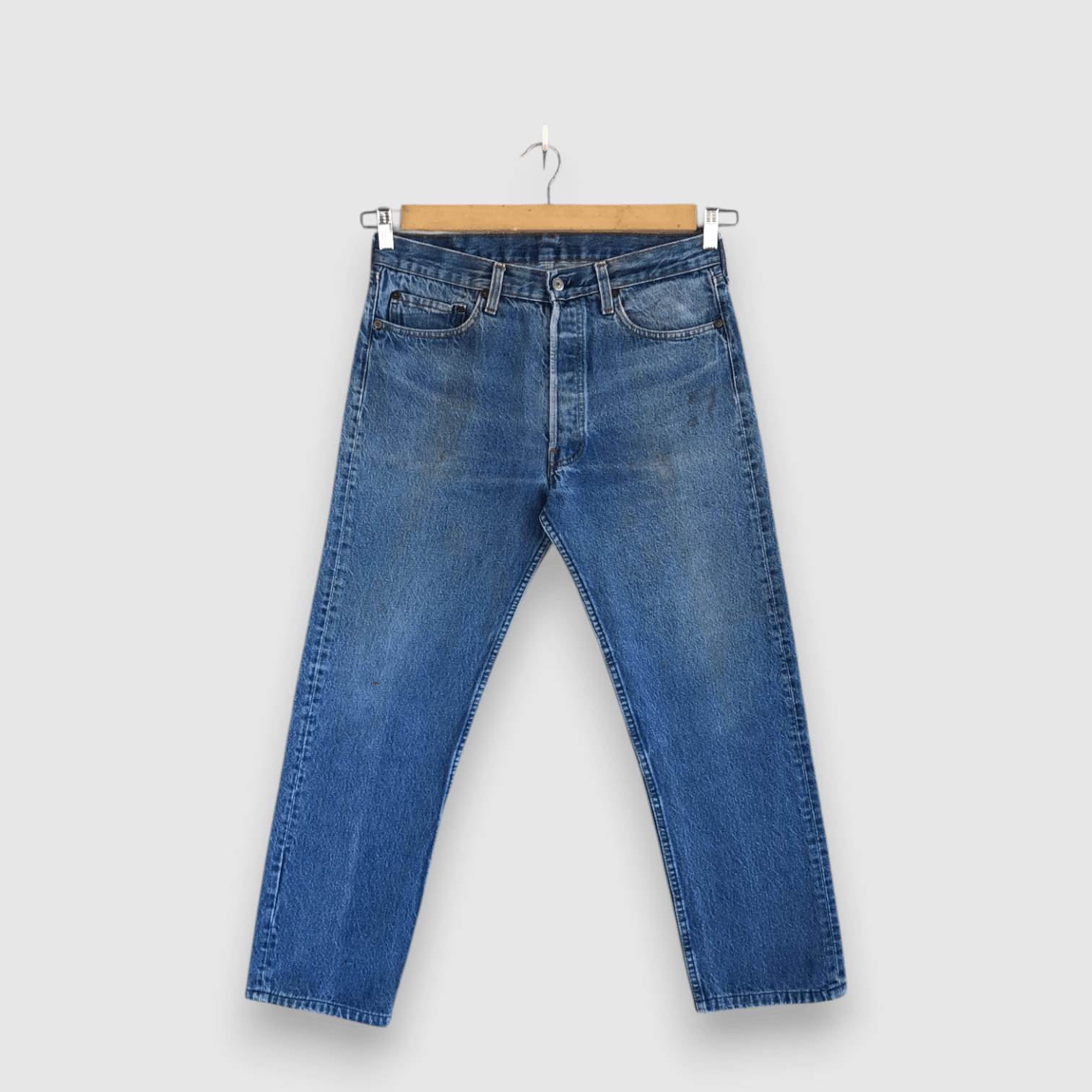 Levi's Vintage 80's Levis 501 Light Wash Jeans Levi's Faded Denim Size US 32 / EU 48 - 1 Thumbnail