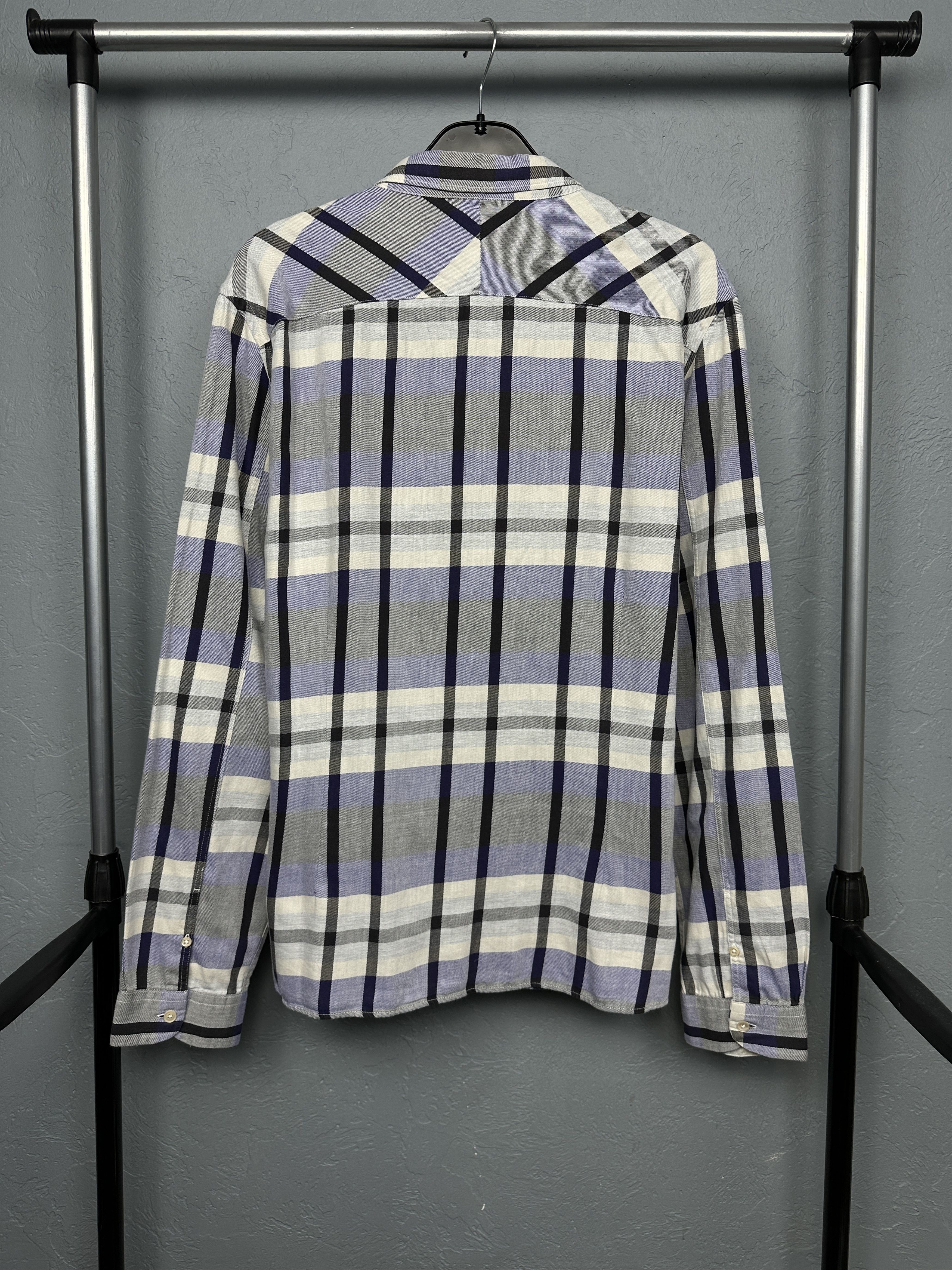 Paul Smith Paul Smith Mens Flannel Long Sleeve Plaid Shirt Size US XXL / EU 58 / 5 - 5 Thumbnail